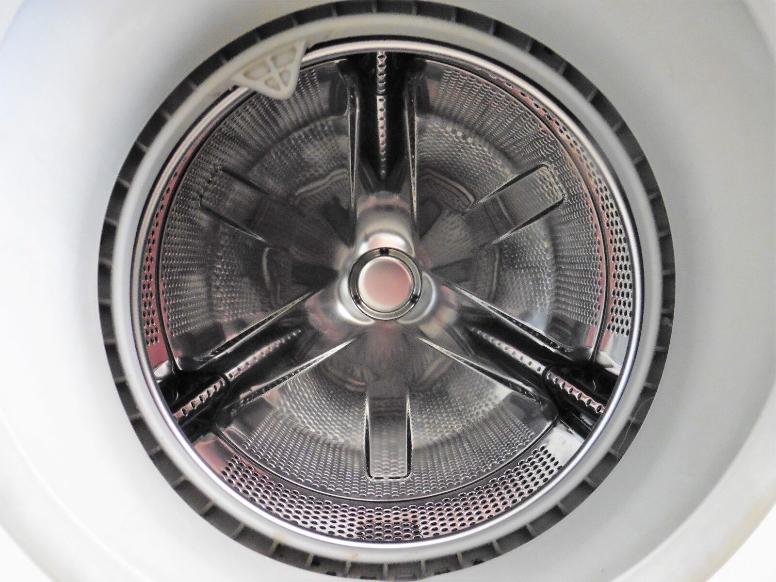 Panasonic DMC-TZ55 sample photo. Washing machine drum, mechanism photography