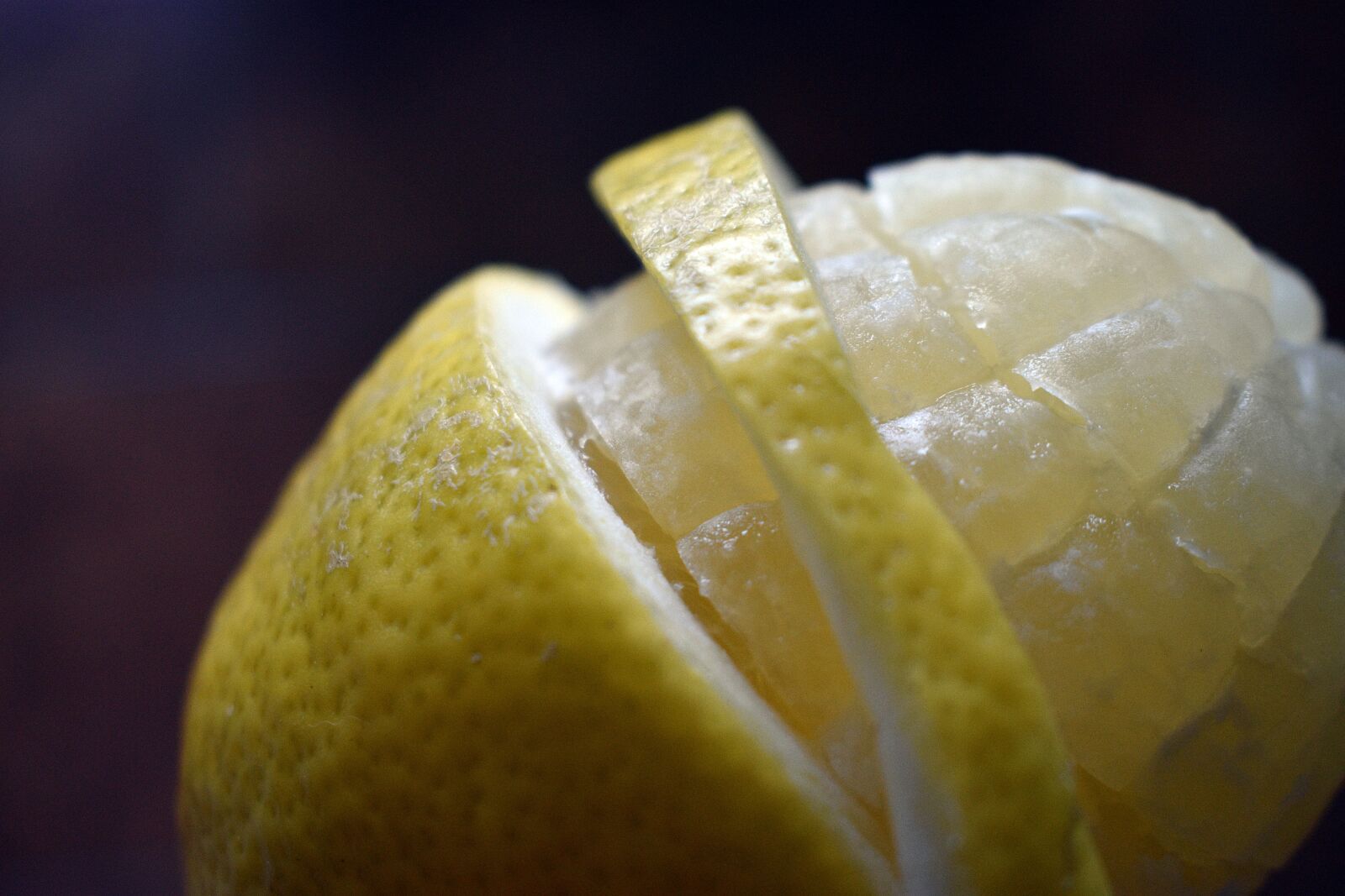 Nikon D3400 sample photo. Lemon, fruit, yellow photography