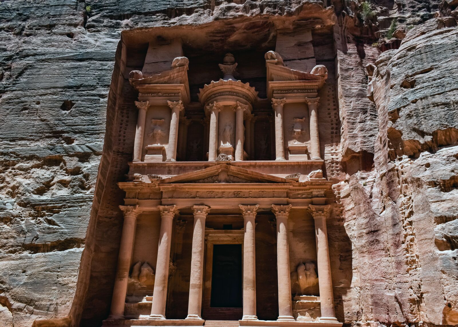 Nikon D3300 sample photo. Petra, jordan, treasury photography