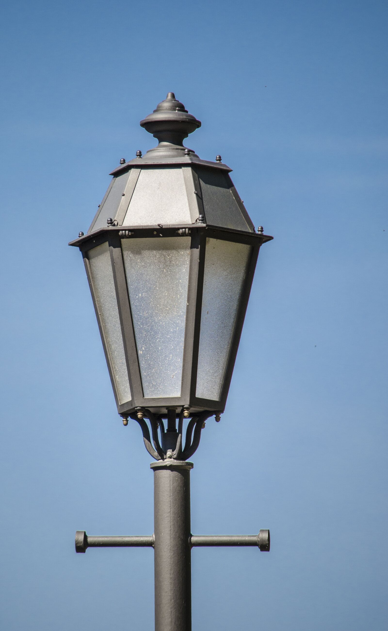 Nikon D5100 sample photo. Street lamp, sky, blue photography