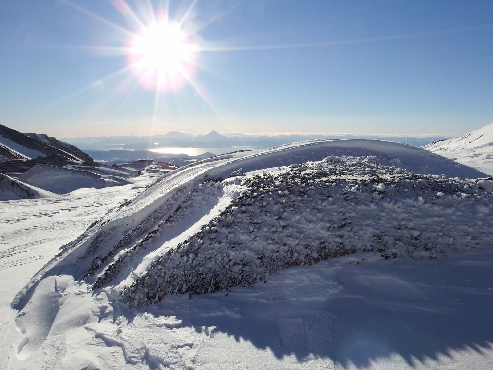 Fujifilm FinePix S1 sample photo. Winter, snow, snowdrifts photography