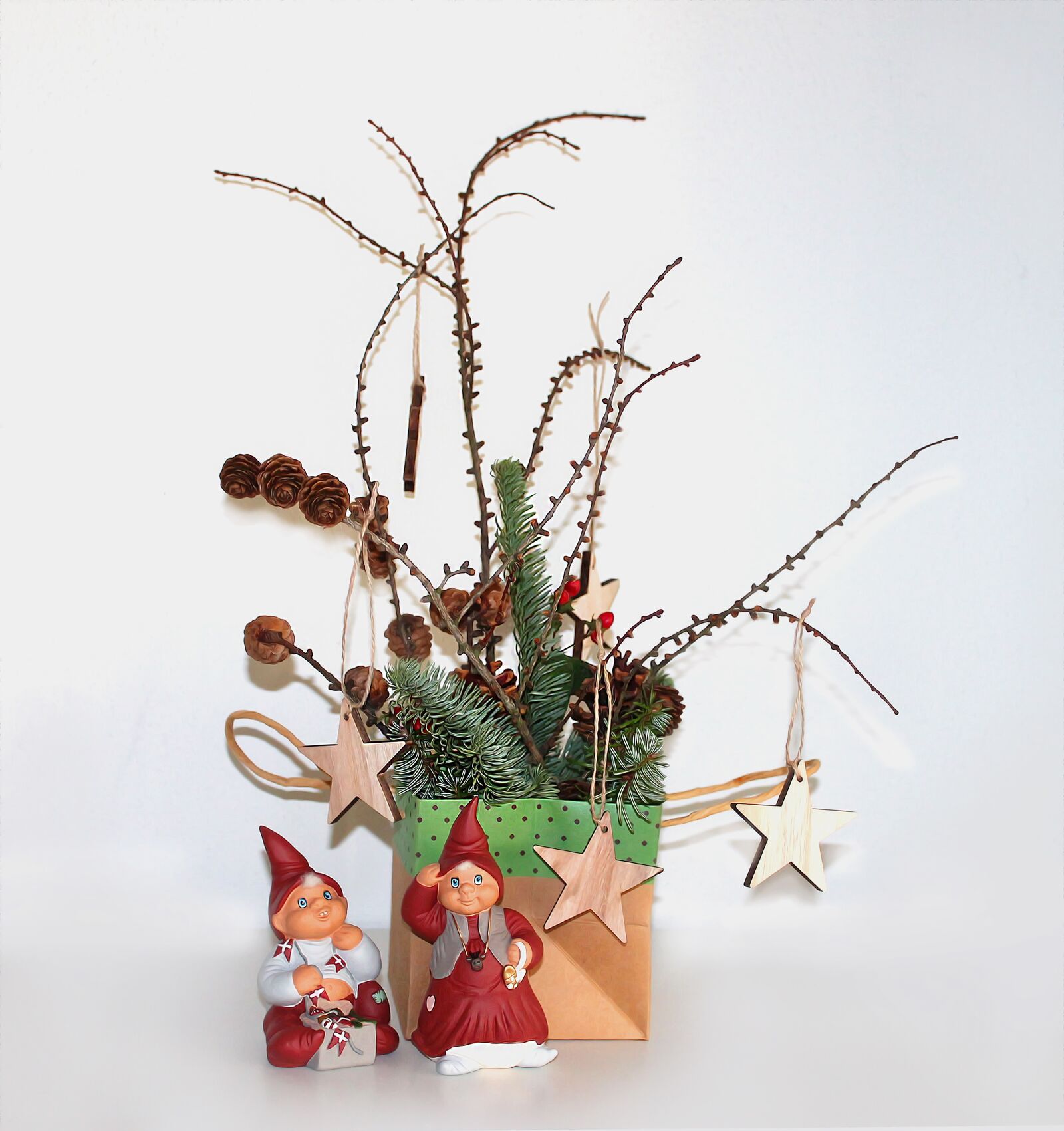Canon EOS 1100D (EOS Rebel T3 / EOS Kiss X50) sample photo. Christmas, decoration, gnomes photography