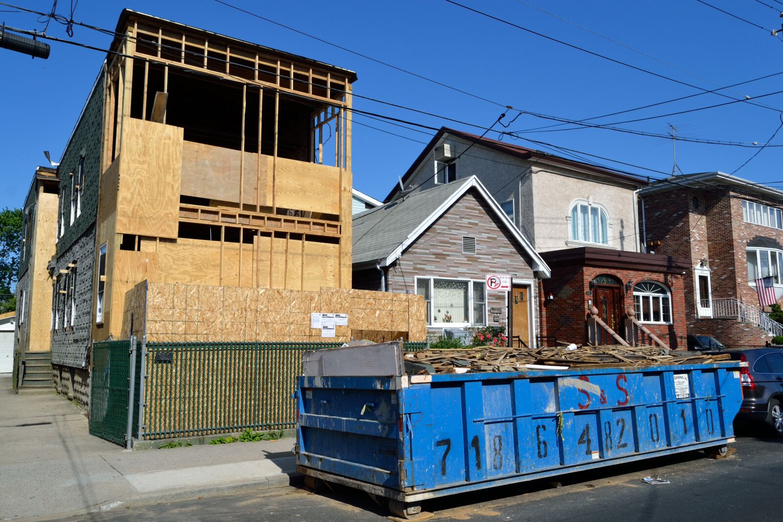 Nikon D3100 sample photo. House, under construction, construction photography
