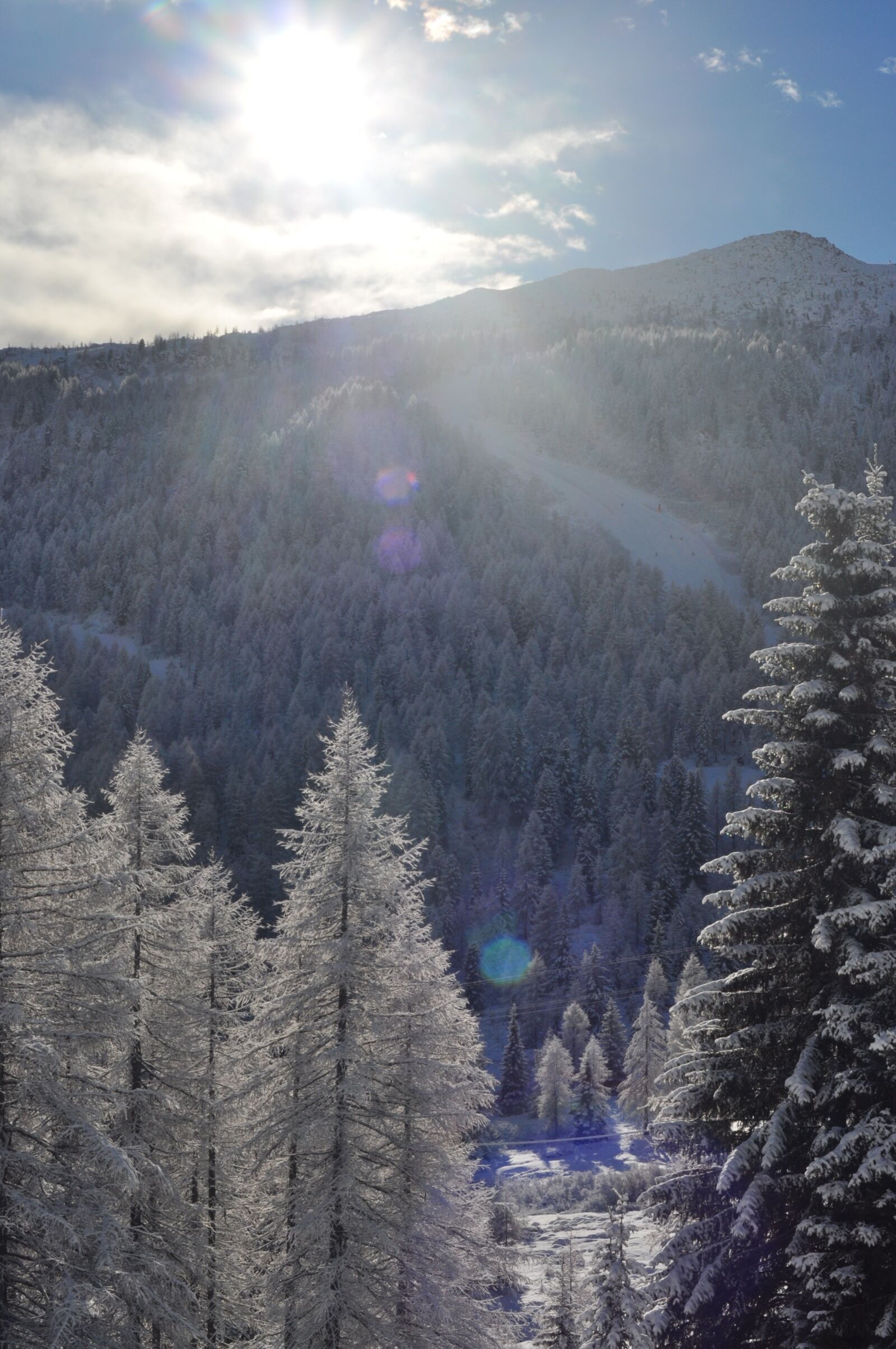 Nikon D90 sample photo. Mountain, winter, italy photography