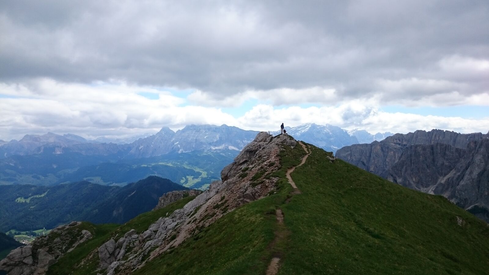 Sony Xperia Z3 sample photo. Summit, dog, clouds photography