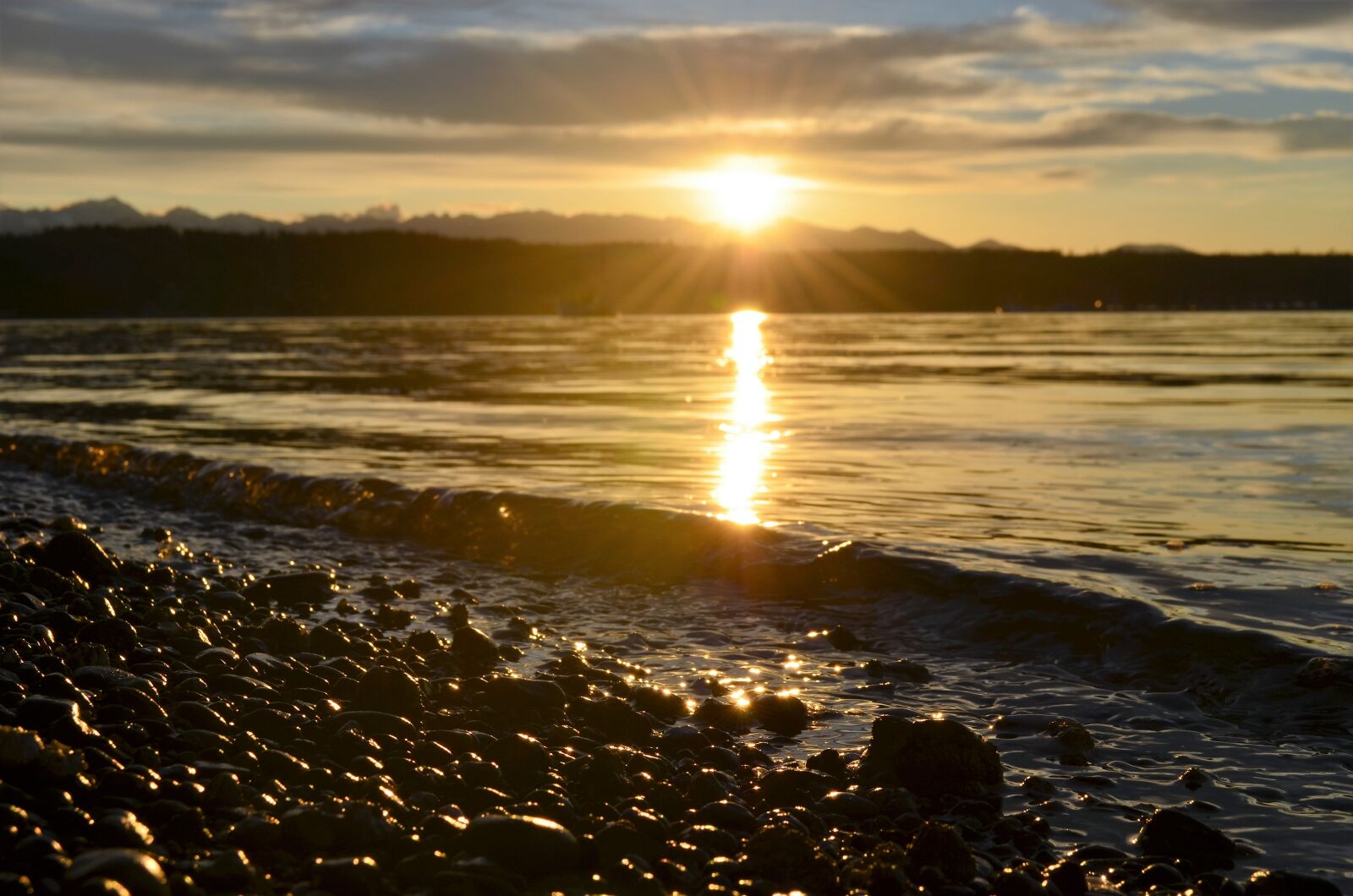 Nikon D5100 sample photo. Waterfront, sunset, summer photography