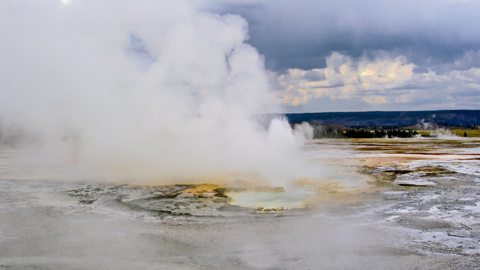 Olympus X-2,C-50Z sample photo. Yellowstone, national park, wyoming photography