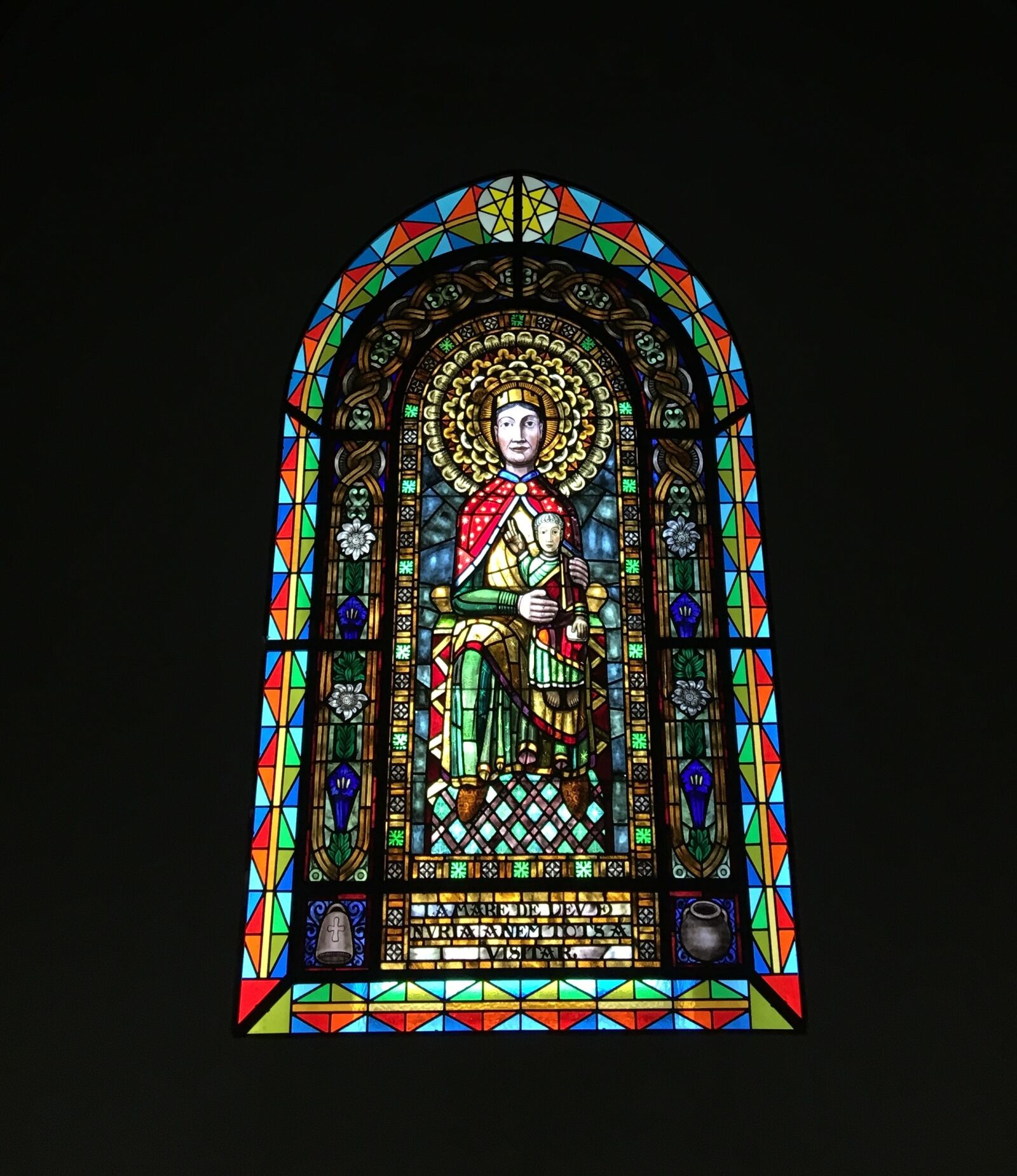 Apple iPhone 6s sample photo. Stained glass window, nuria photography