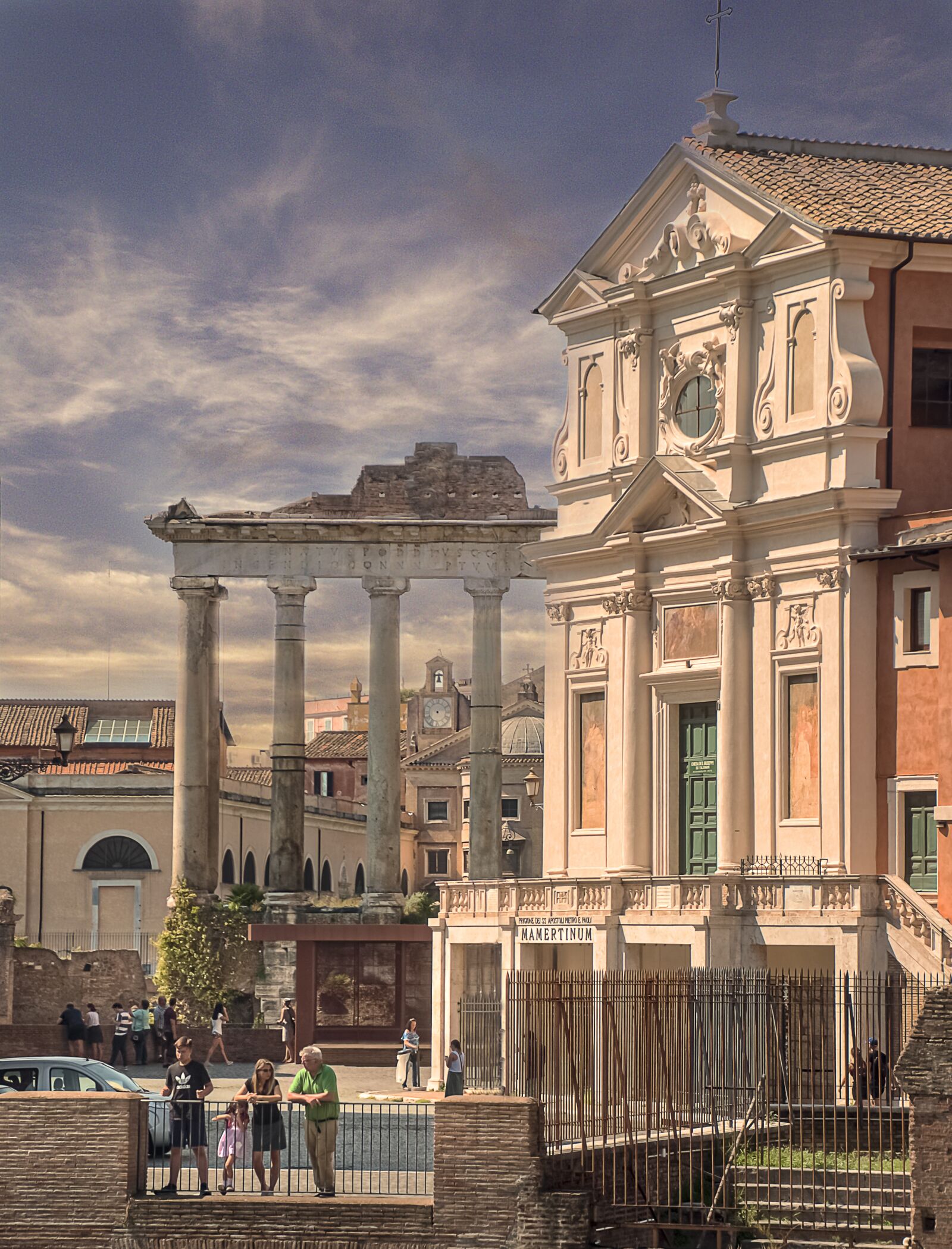 Nikon D90 sample photo. Rome, roman forum, historic photography
