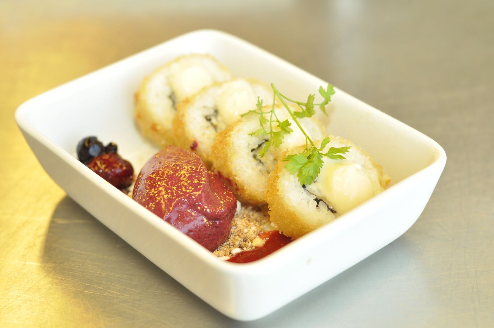 Nikon D90 sample photo. Dessert, sushi, sweets photography