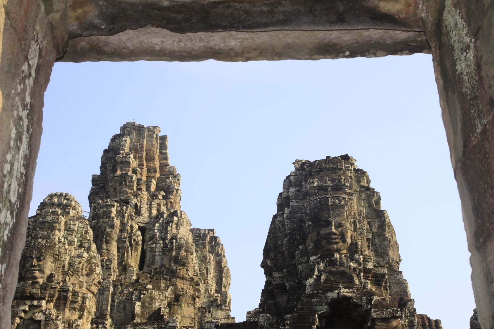 Canon EOS 50D sample photo. Bayon, angkor, buddha photography