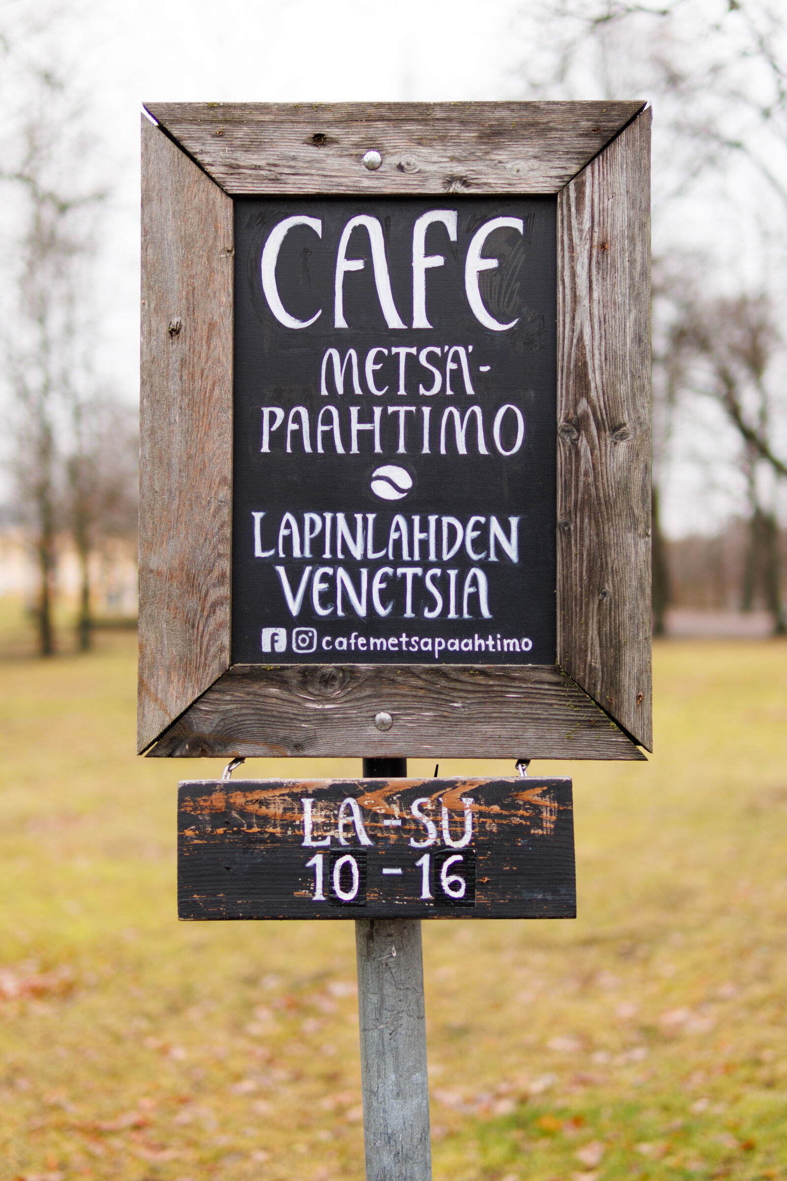 Sigma 30mm F1.4 DC DN | C sample photo. Cafe sign photography