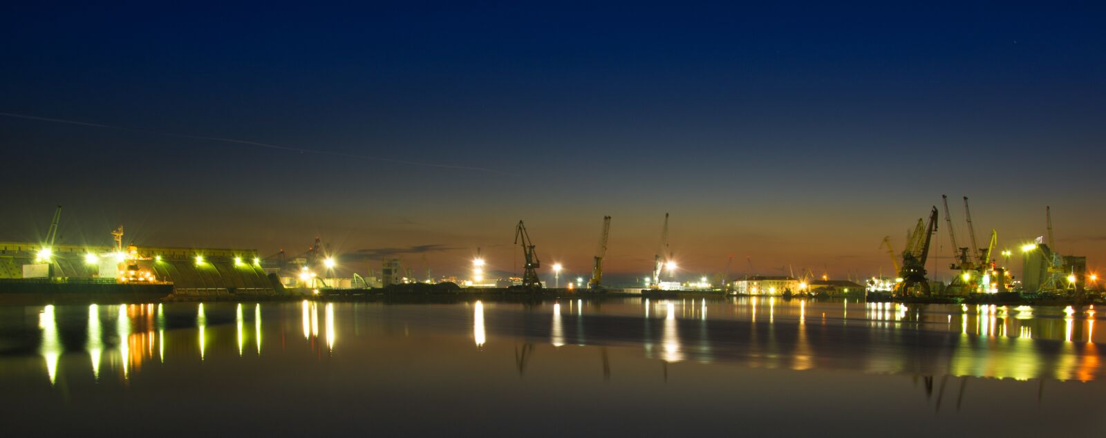Nikon D7200 sample photo. Port burgas, port, night photography