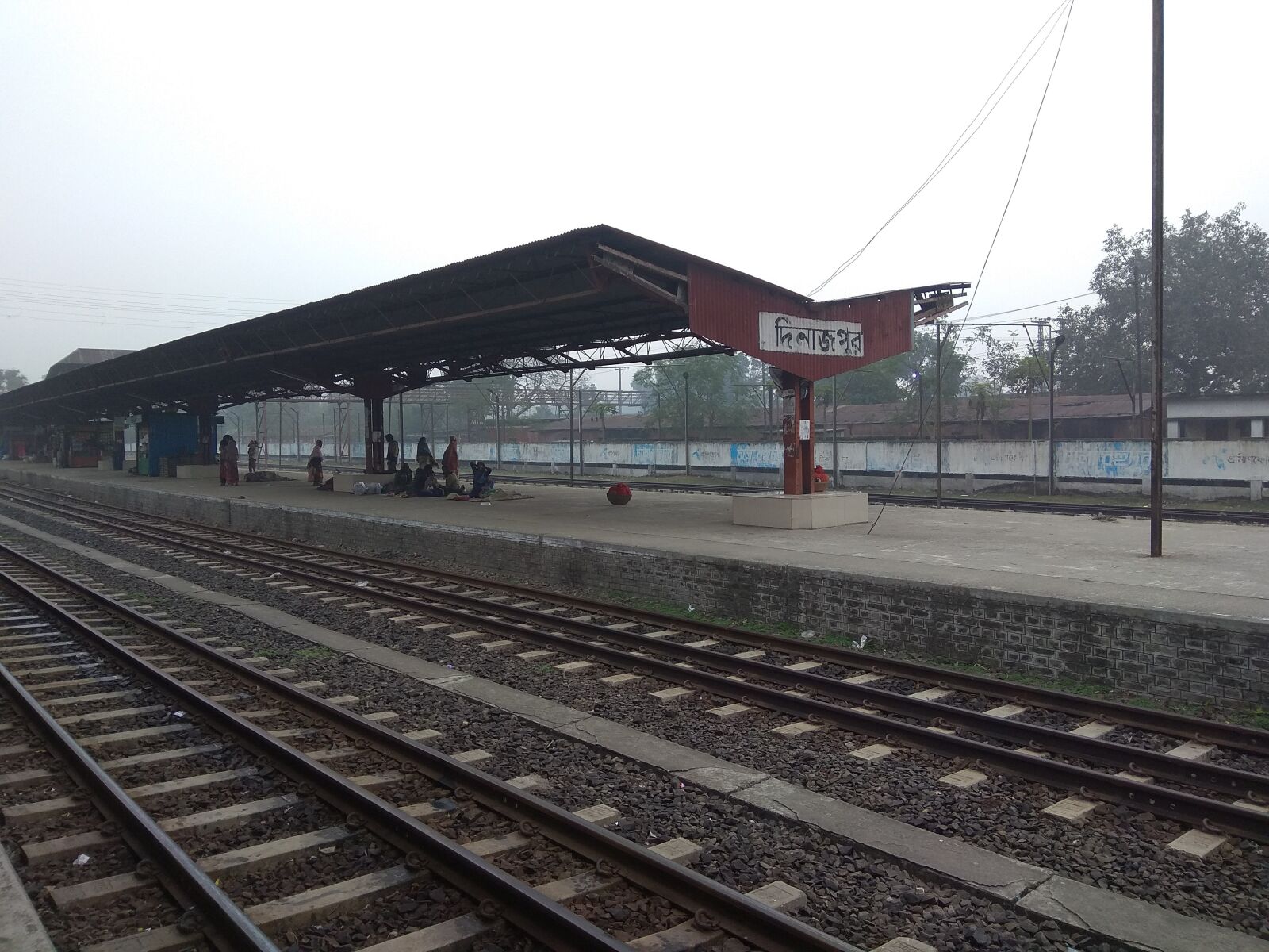 Xiaomi Redmi Note 4 sample photo. Rail station, railtrack, dinajpur photography