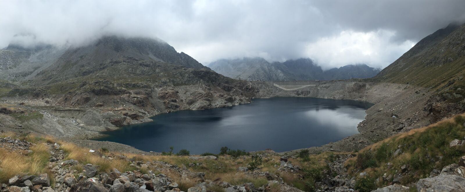Apple iPhone 6 sample photo. Clouds, lake, cold photography