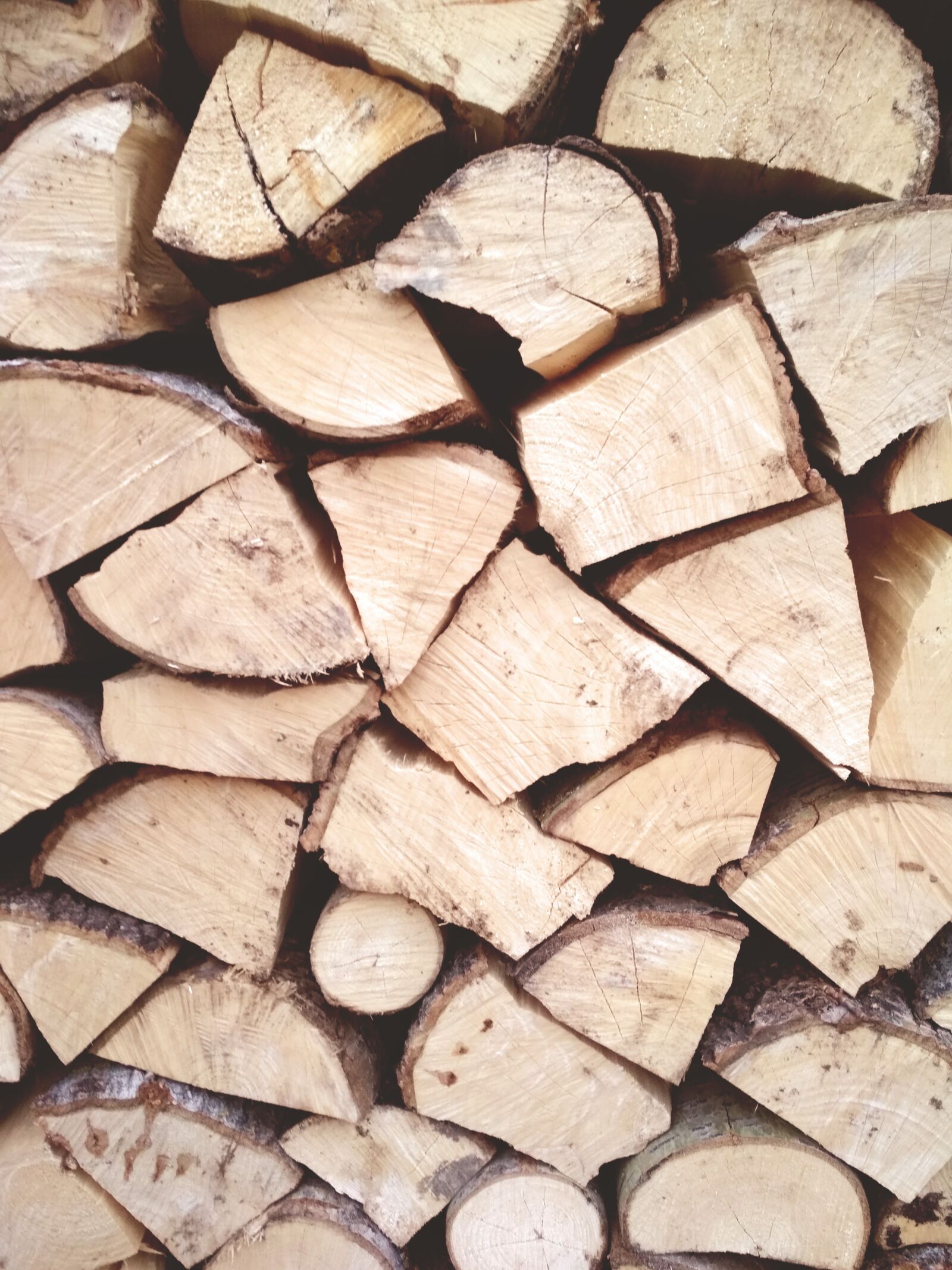 Xiaomi Redmi 4X sample photo. Cutting, firewood, texture photography