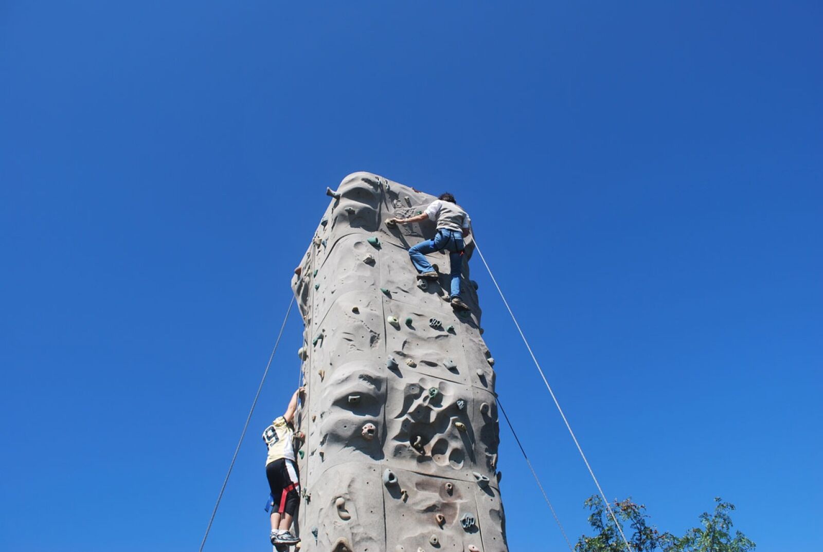 Nikon D60 sample photo. Climb, rock, boys photography