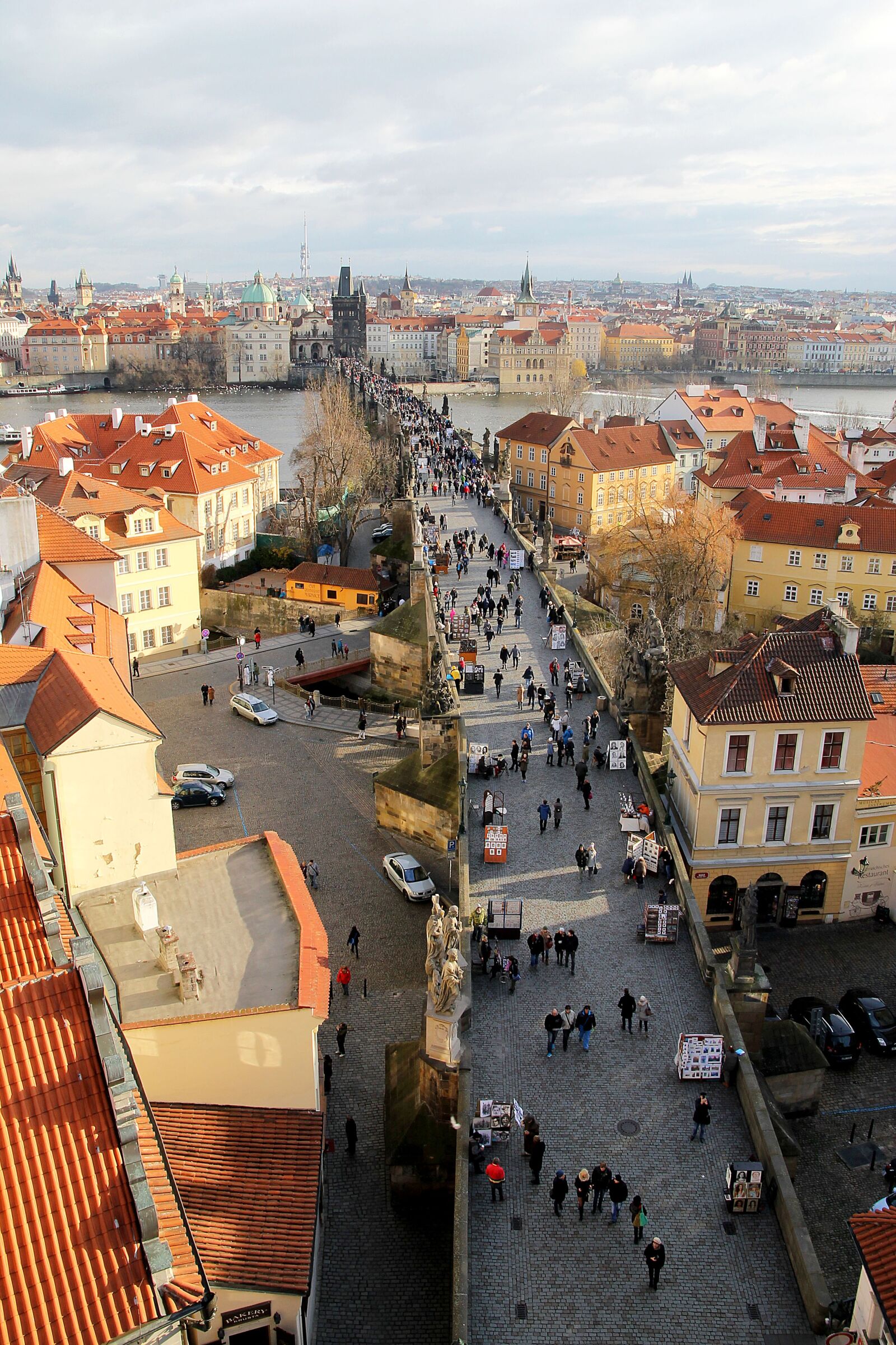 Canon EOS 1100D (EOS Rebel T3 / EOS Kiss X50) sample photo. Prague, bridge carlo, overview photography