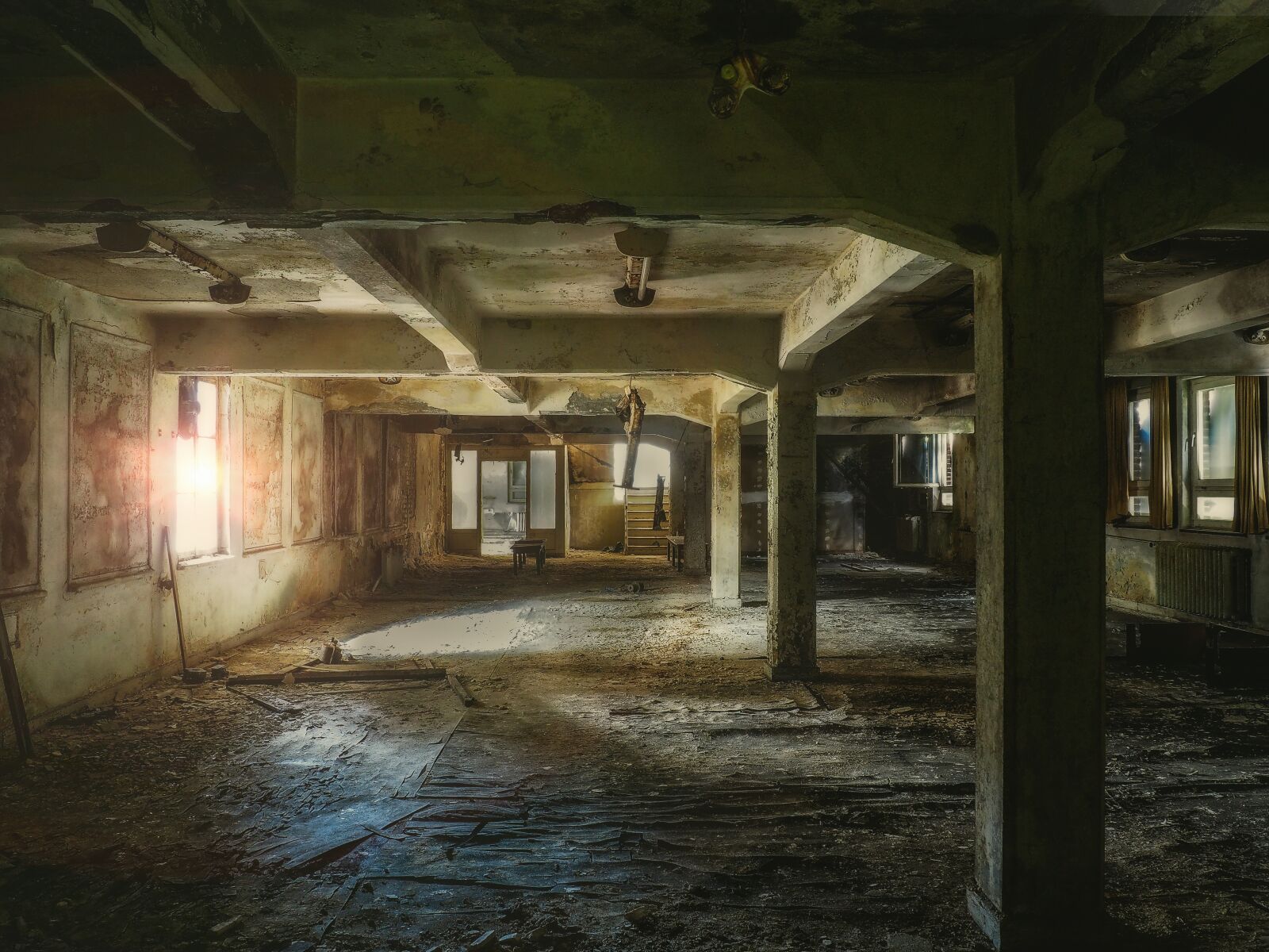 Olympus OM-D E-M10 sample photo. Lost places, factory, industry photography