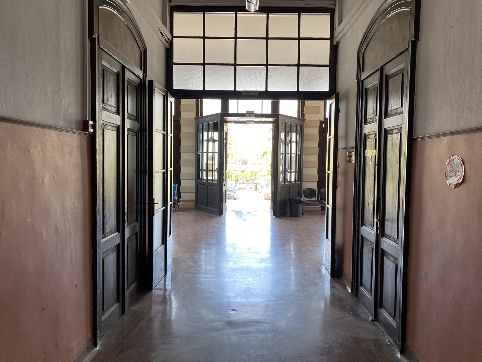 Apple iPhone 11 Pro sample photo. Hospital, doors, heaven photography