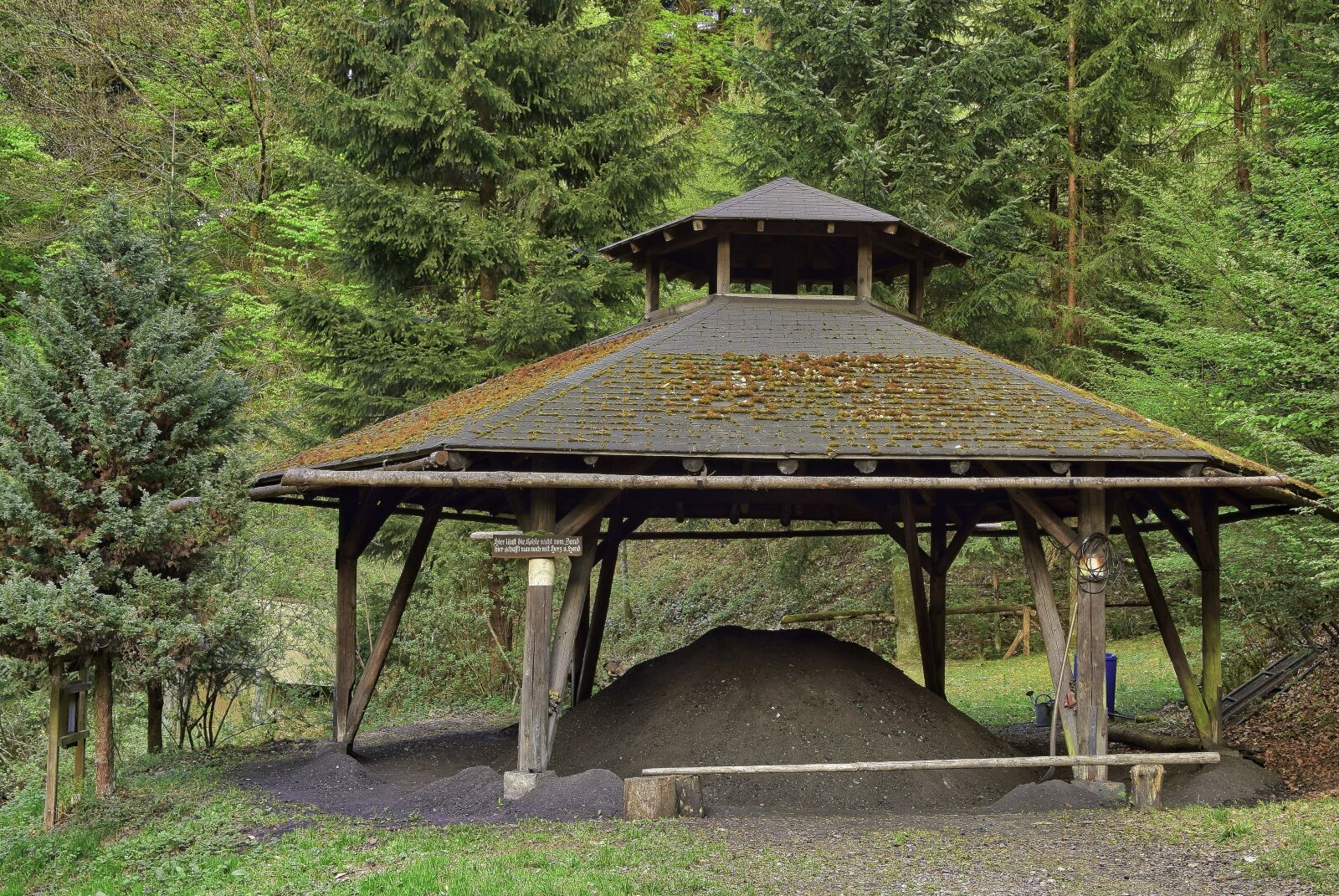 Nikon D5300 sample photo. Charcoal kiln, ash, wood photography