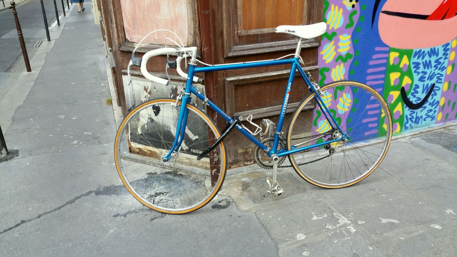 Samsung Galaxy Note4 sample photo. Bicycle, france, paris photography