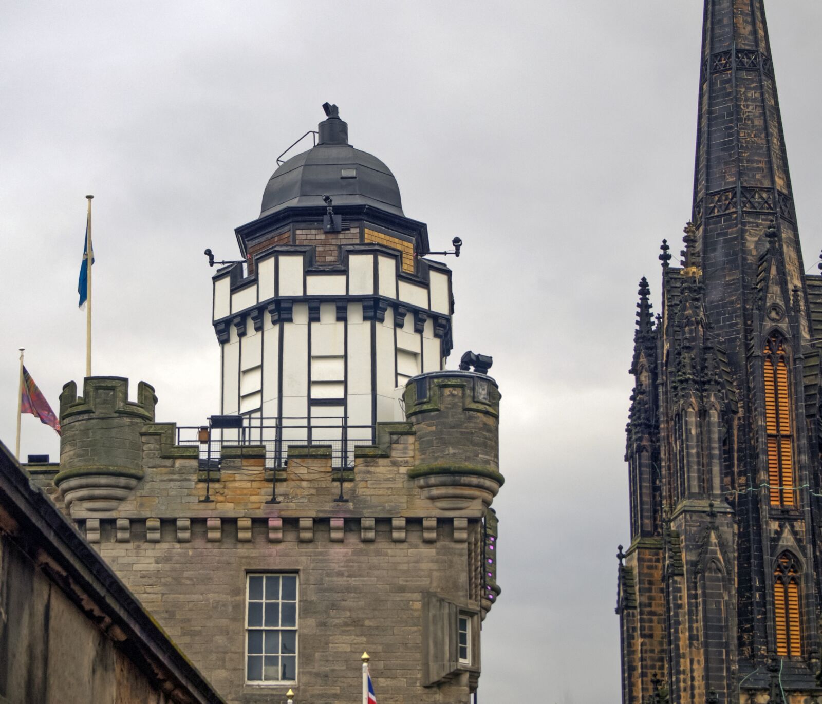 Olympus OM-D E-M10 sample photo. Camera obscura, edinburgh, scotland photography
