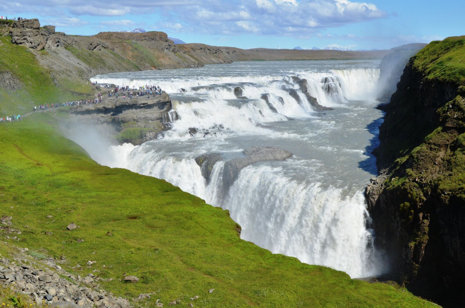Nikon D5100 sample photo. Waterfall, gullfoss, iceland photography