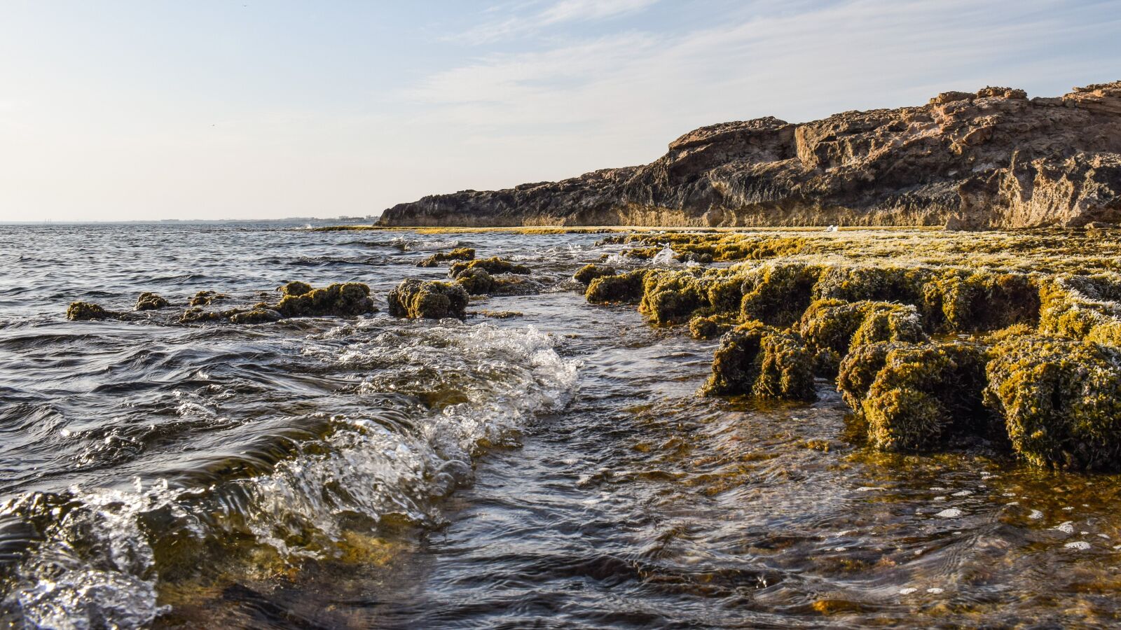 Nikon D3300 sample photo. Wave, rocky coast, nature photography