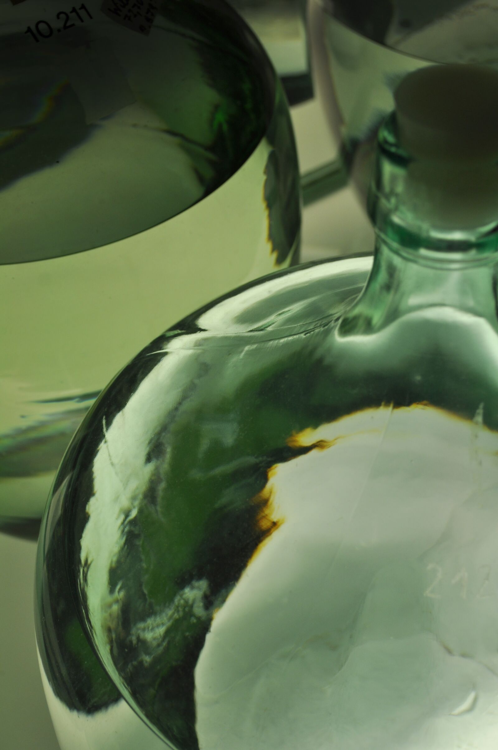 Nikon D5000 sample photo. Bottle, green, close up photography