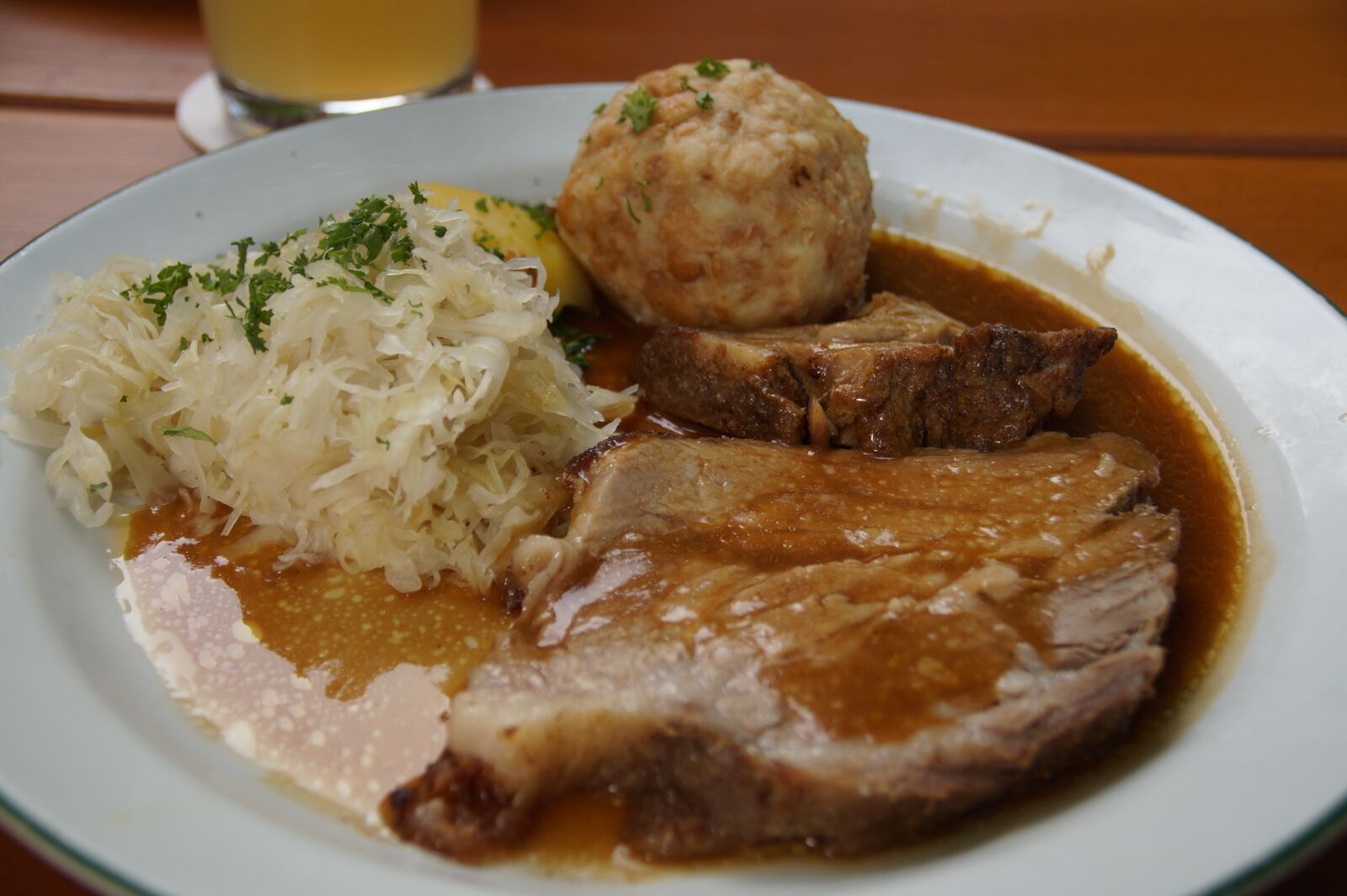 Sony SLT-A58 sample photo. Dough, roast pork, zelo photography