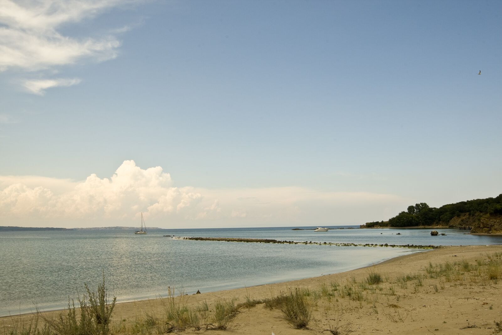 Canon EOS-1D Mark III sample photo. Sea, beach, sky photography