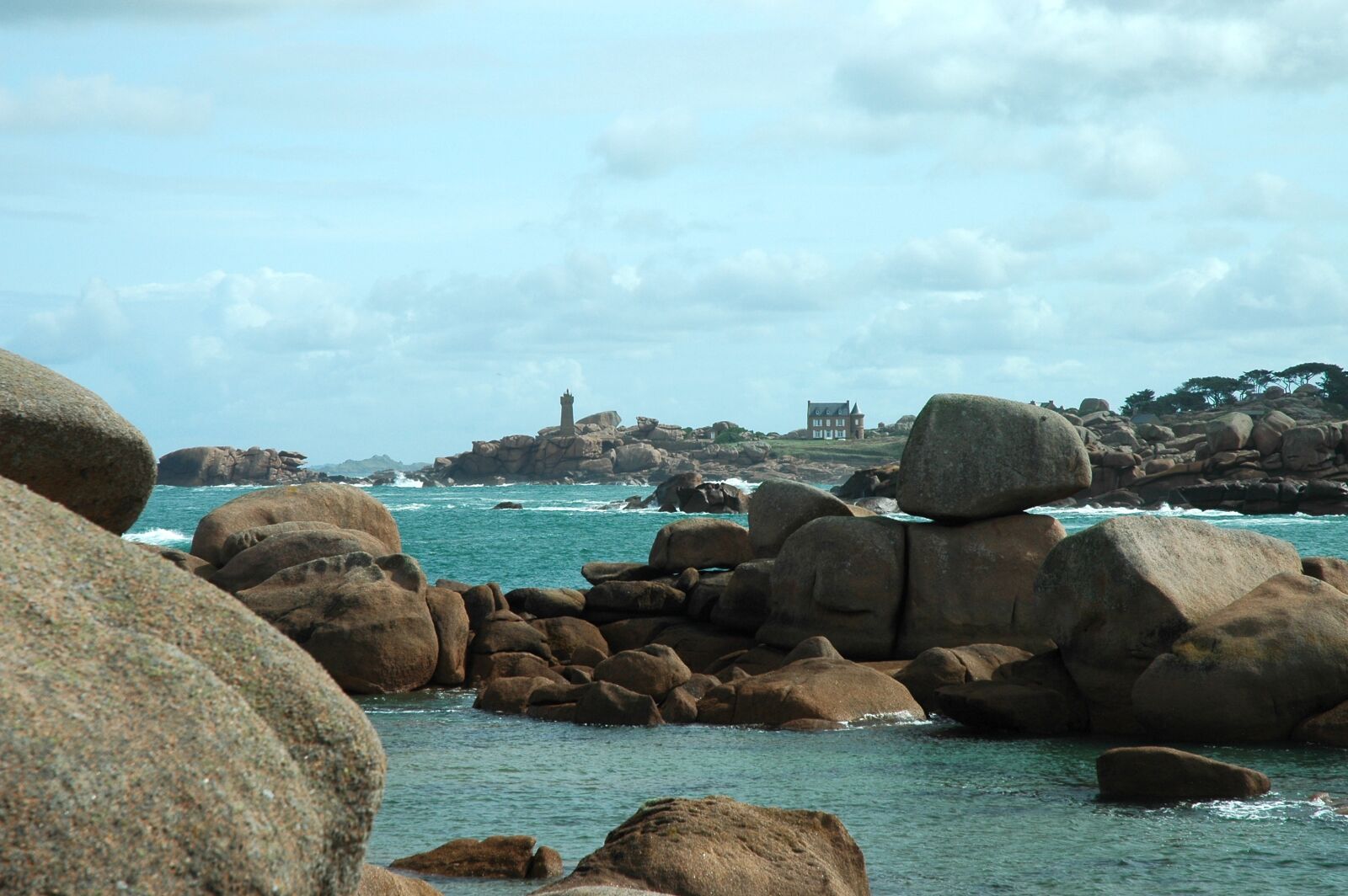 Nikon D70 sample photo. Brittany, sea, coast photography