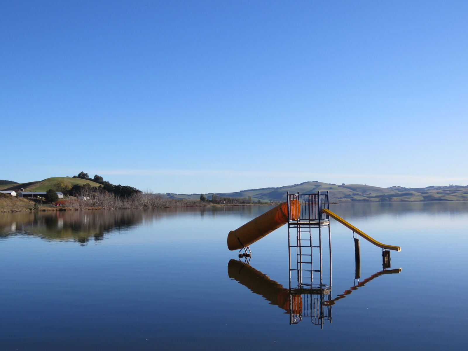 Canon PowerShot SX60 HS sample photo. Lake, lake, waihola, new photography