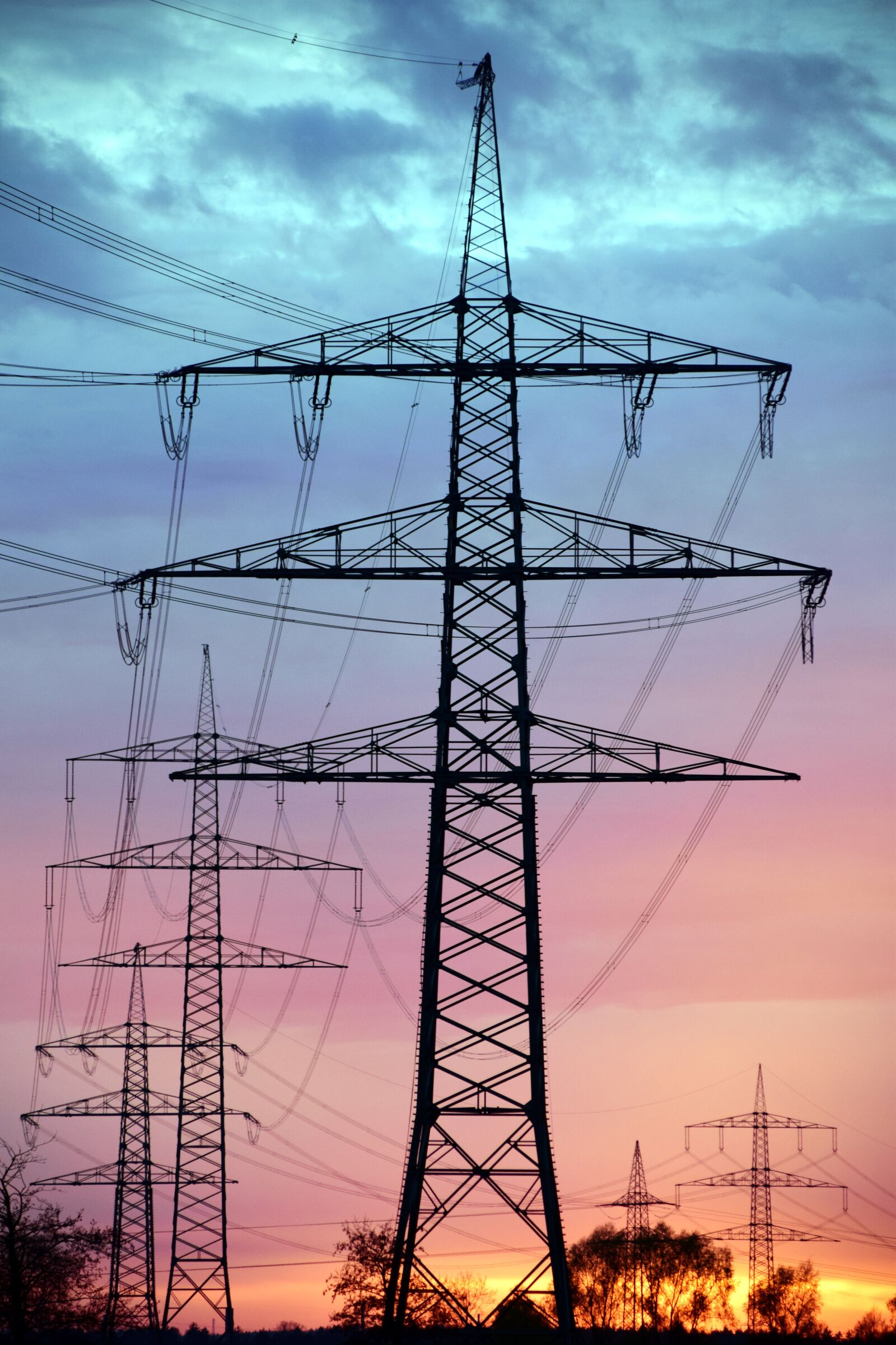Nikon D3300 sample photo. Current, reinforce, power line photography