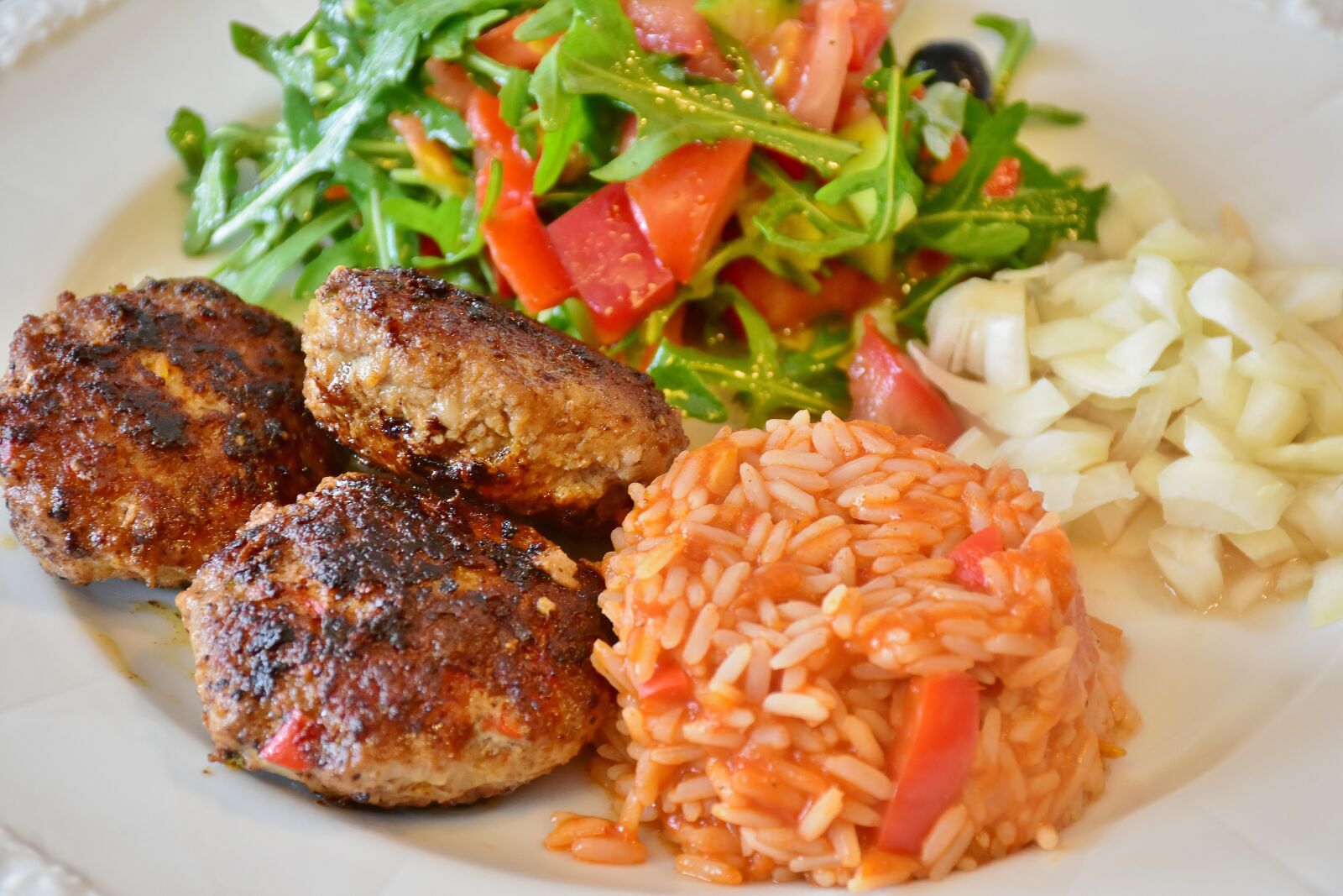 Nikon D7200 sample photo. Meatballs, meat, minced meat photography