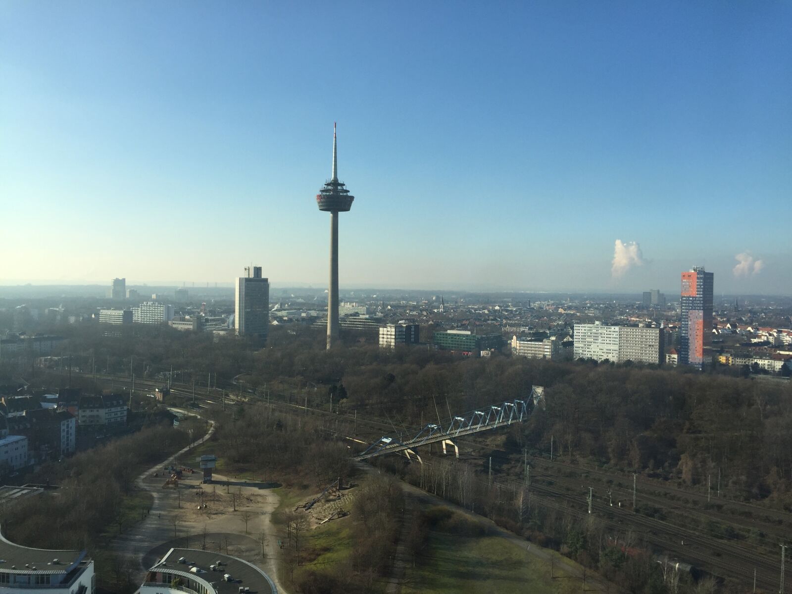 Apple iPhone 6 sample photo. Cologne, media park, radio photography