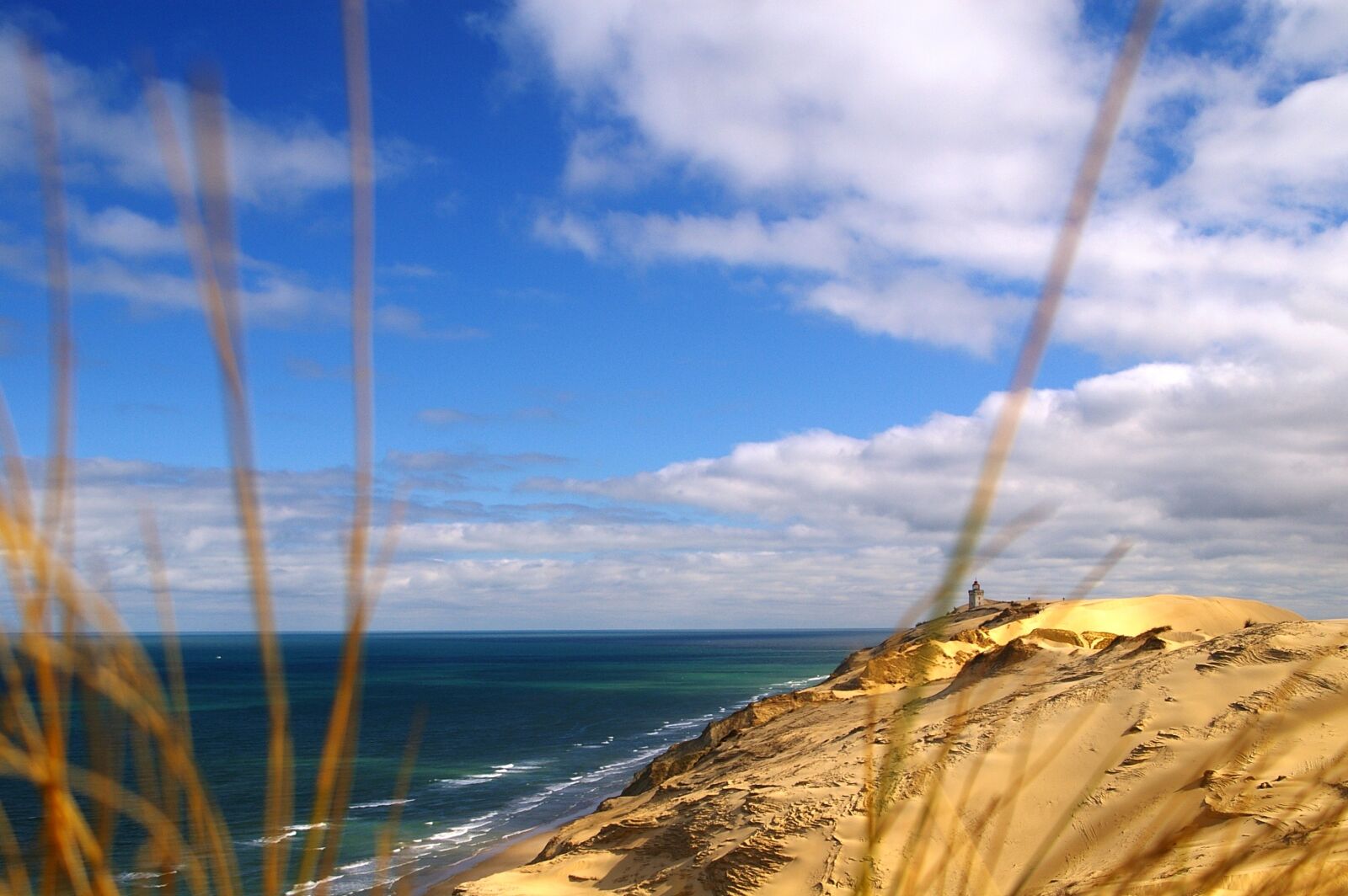 Pentax *ist DL2 sample photo. Denmark, sea, lighthouse photography