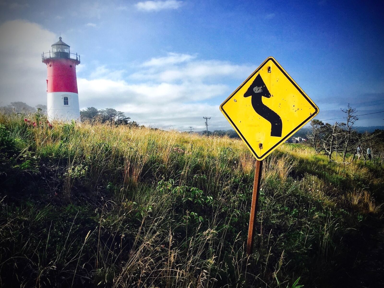 Apple iPhone 6 sample photo. Trafic sign, travel, warning photography