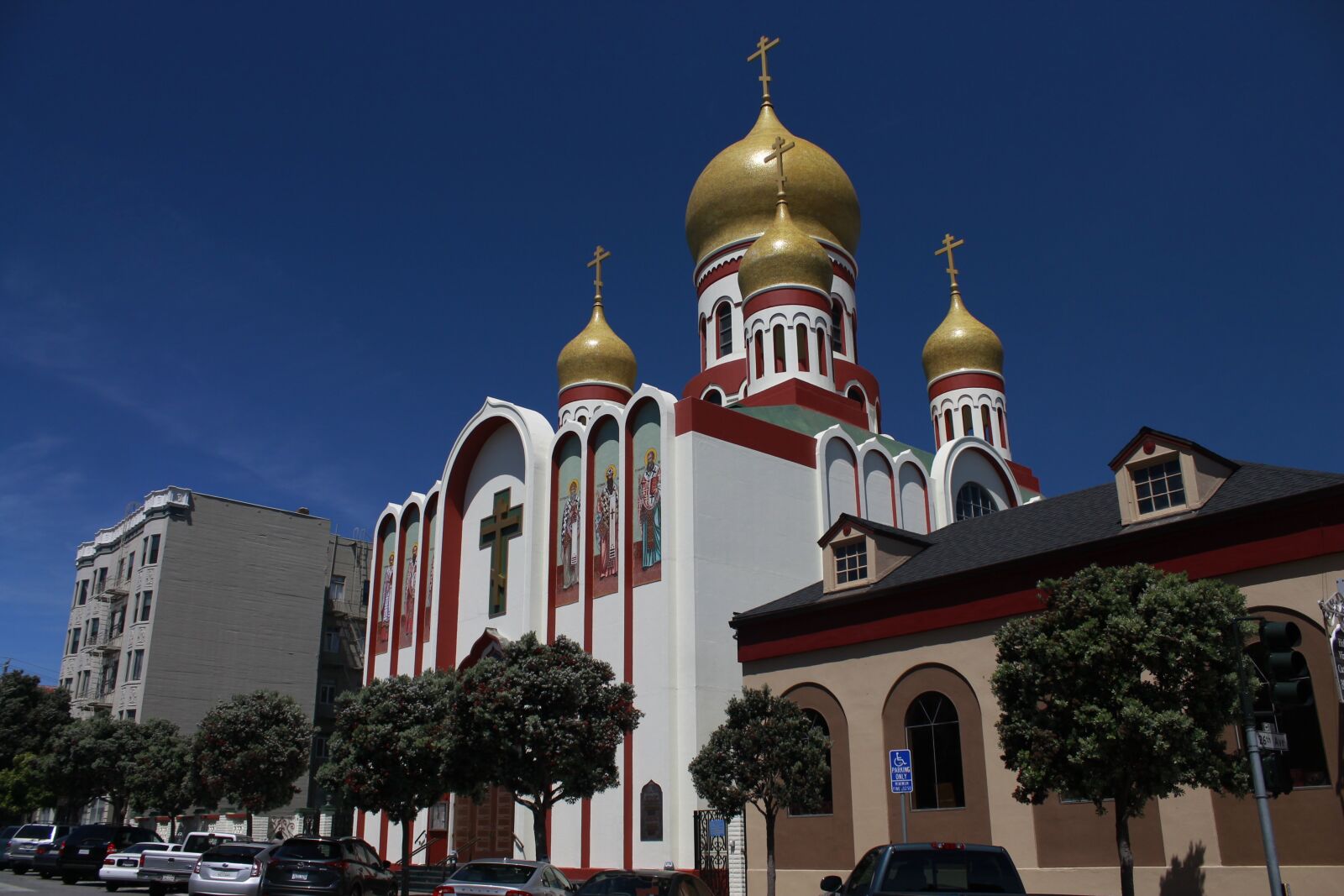 Canon EOS 1100D (EOS Rebel T3 / EOS Kiss X50) sample photo. San francisco, orthodox church photography