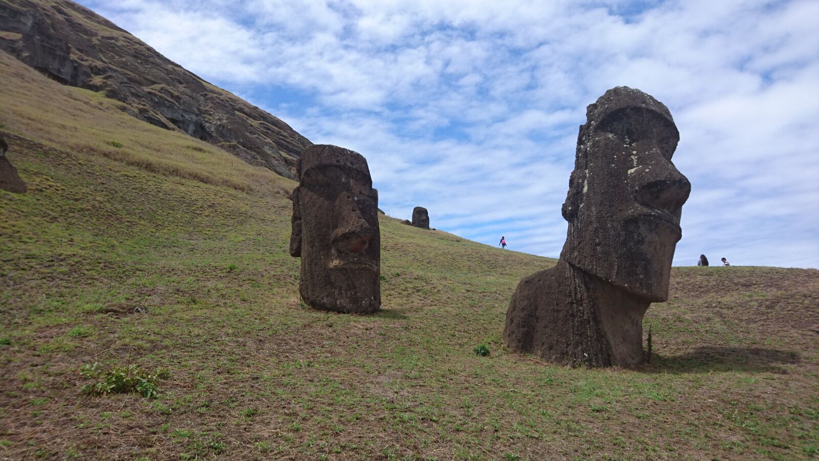 Sony Xperia Z5 sample photo. Moai statues, moai, easter photography