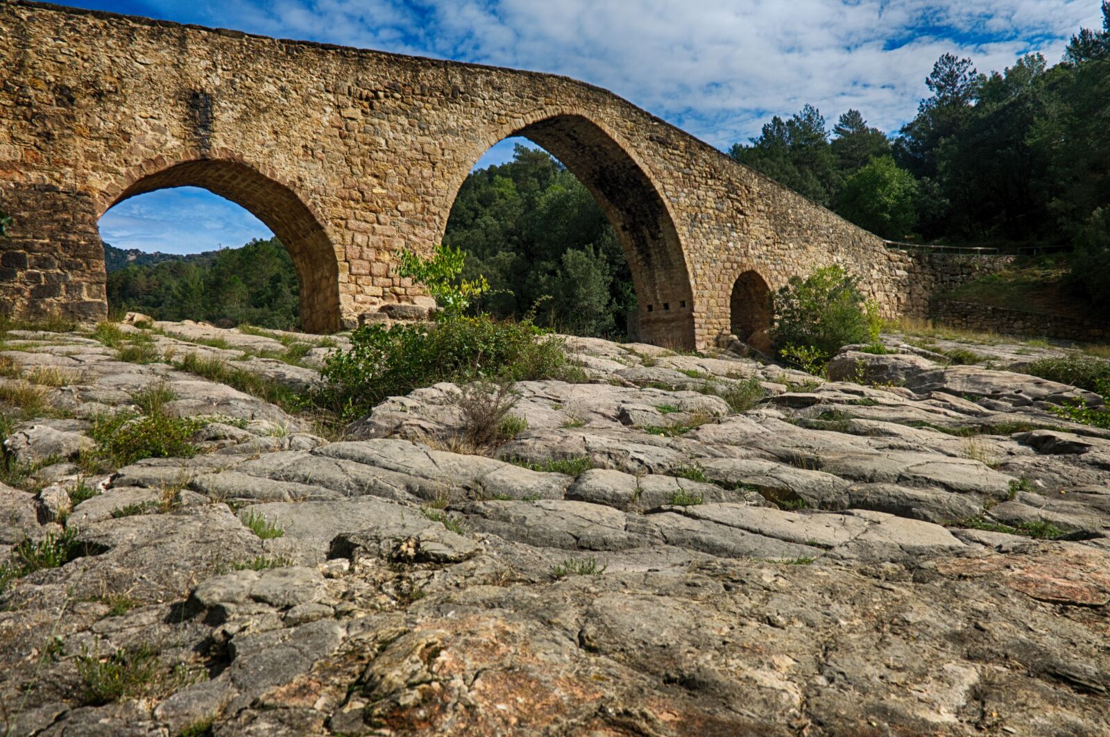 Fujifilm X-A2 sample photo. Bridge, stone, architecture photography