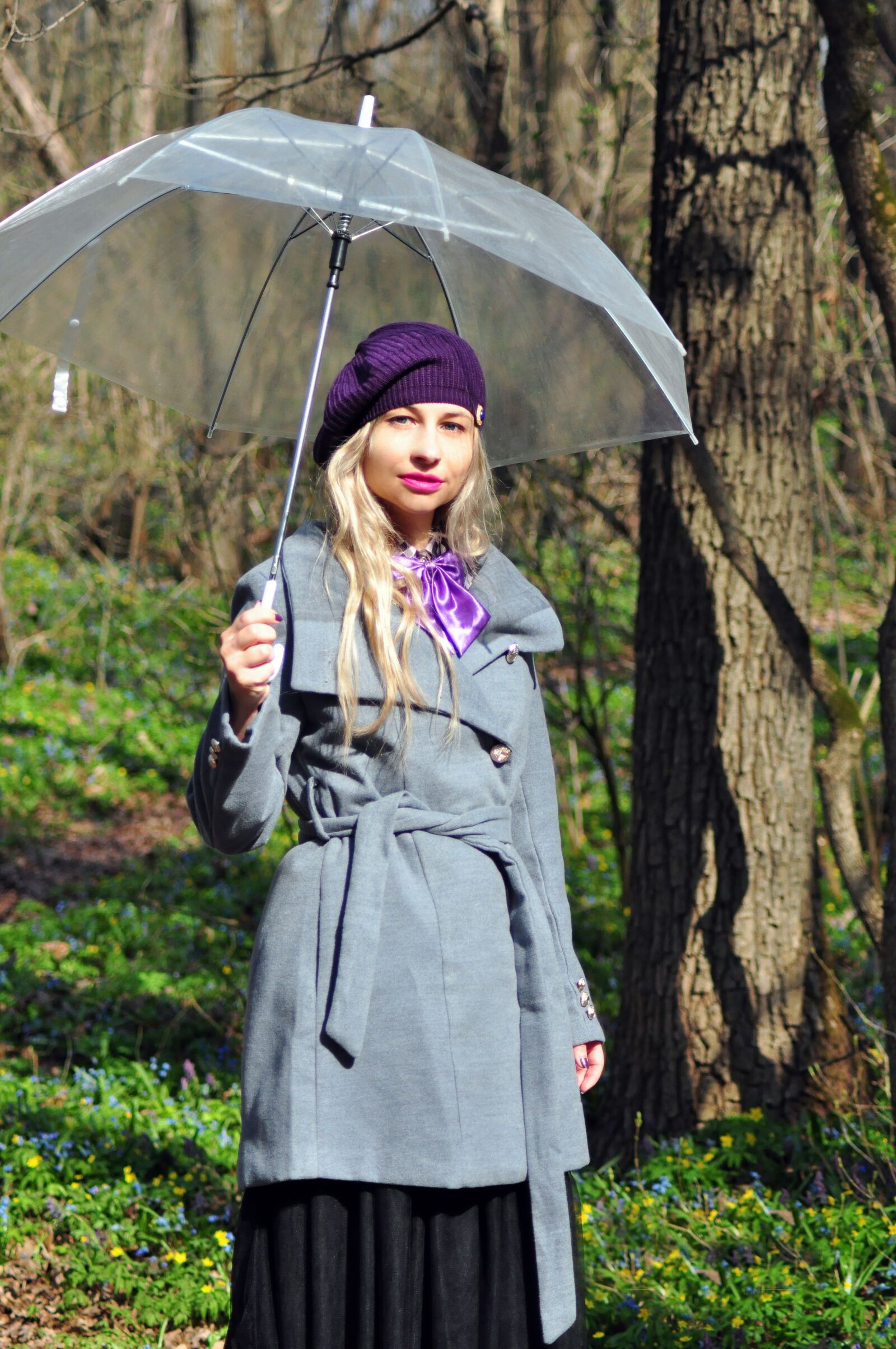 Nikon D90 sample photo. Forest, woman, spring photography
