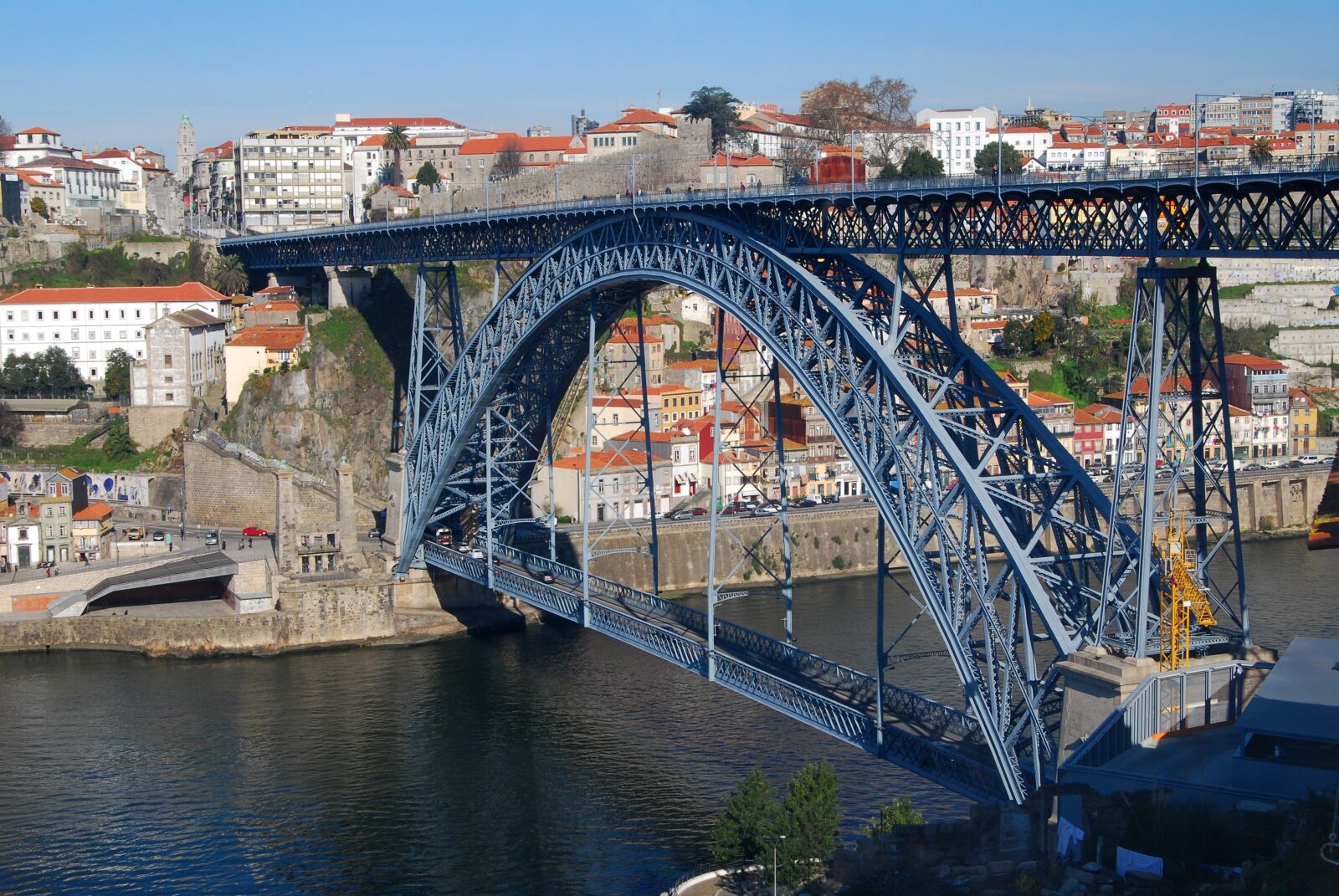 Nikon D80 sample photo. Porto, portugal, bridge photography