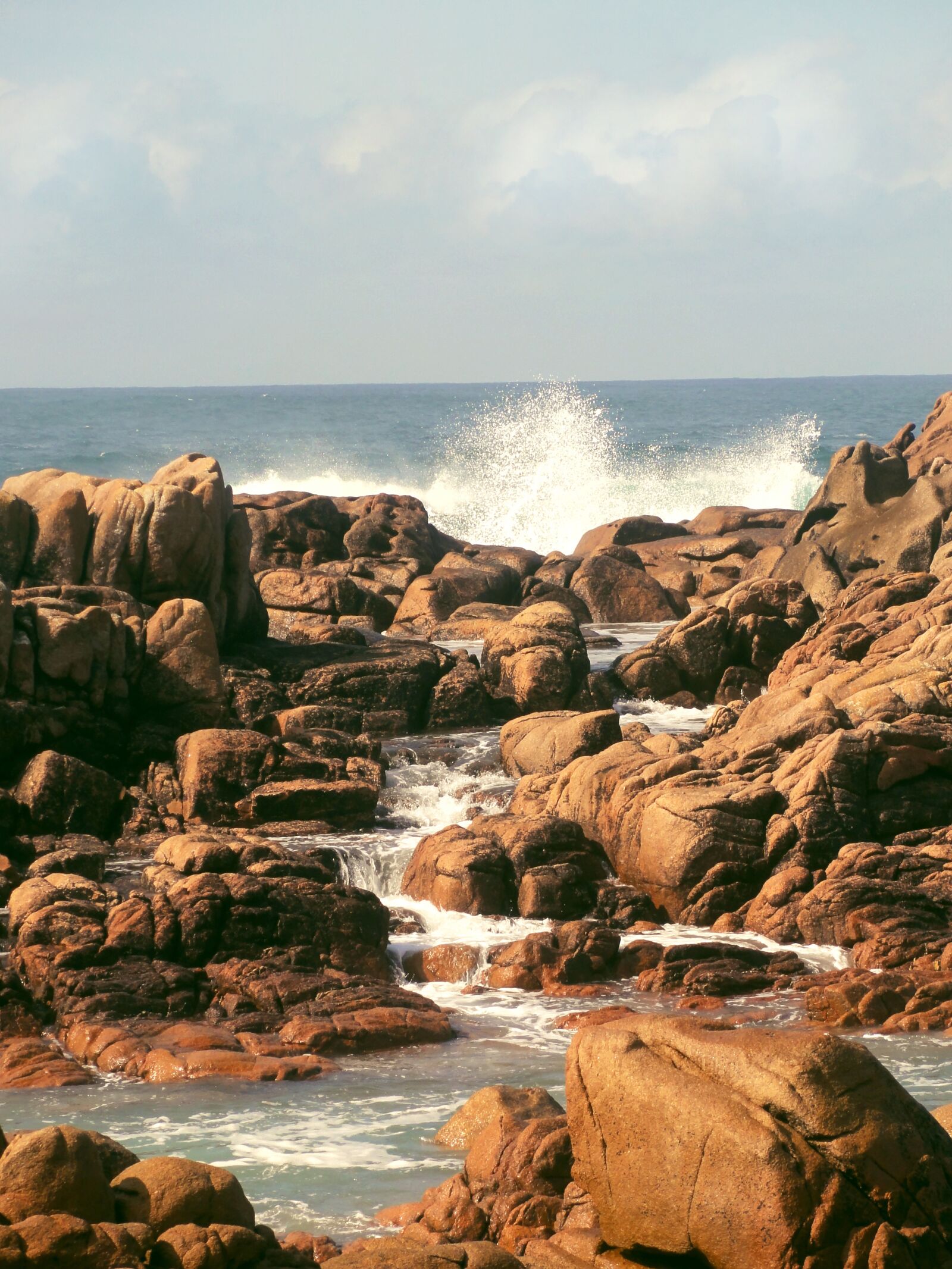 Sony DSC-HX5V sample photo. Spain, coast of death photography