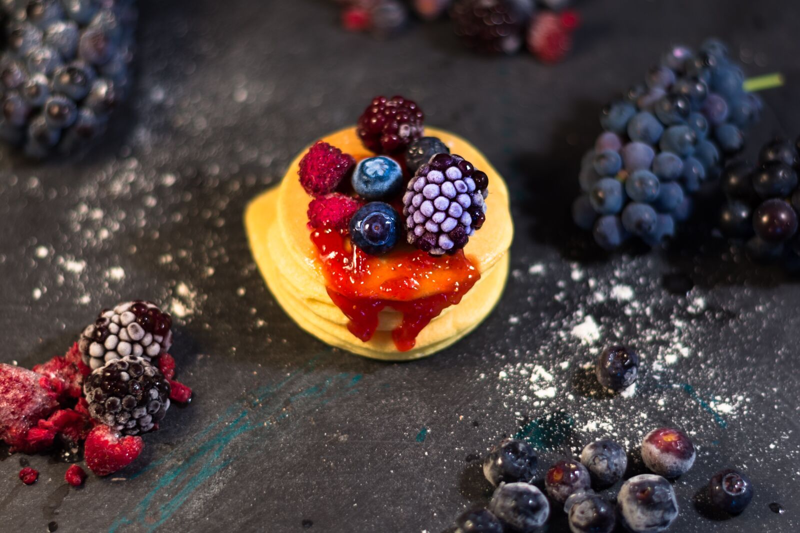 Nikon D7200 sample photo. Pancakes, pancake, berries photography