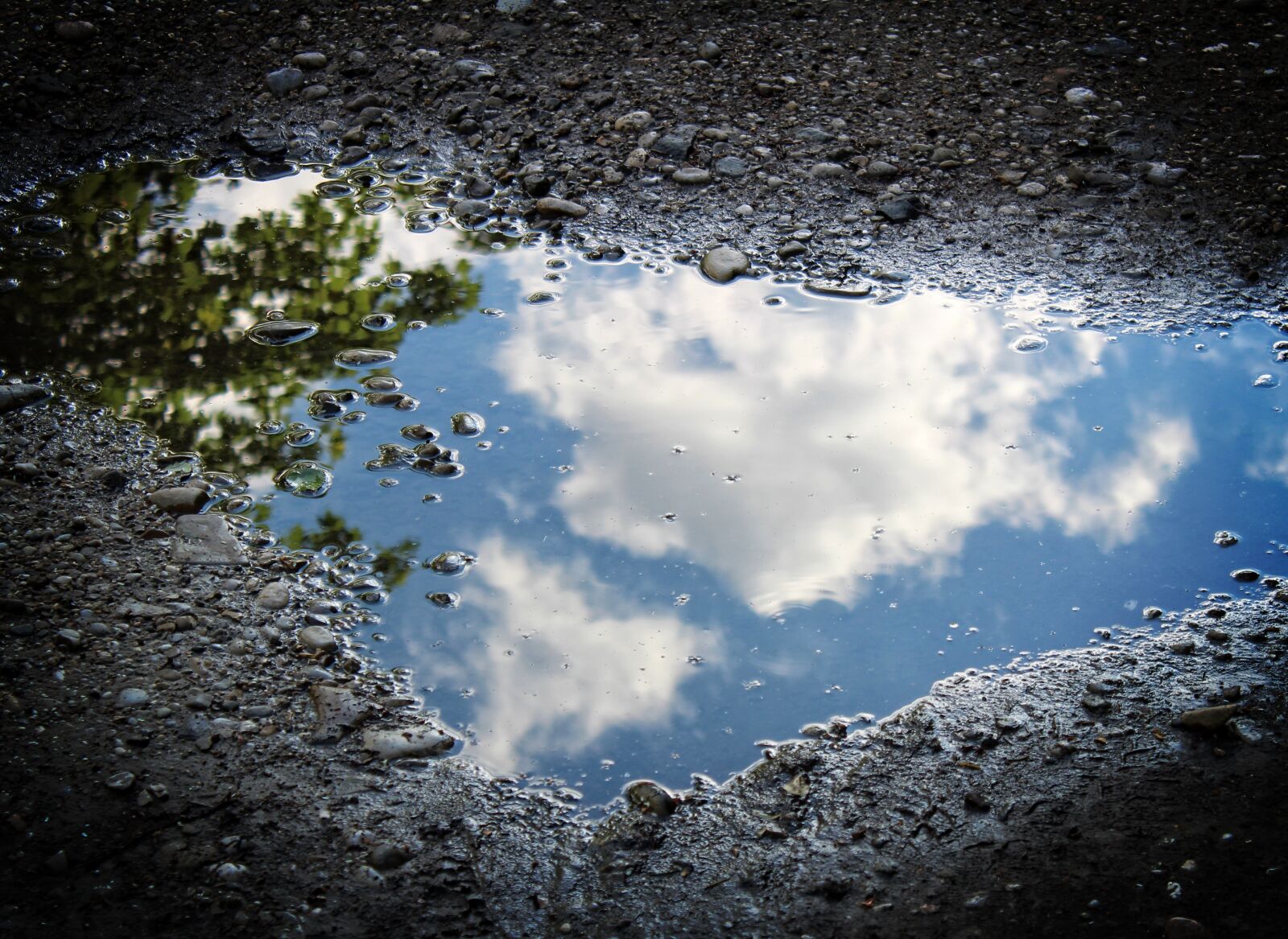 Canon EOS 1300D (EOS Rebel T6 / EOS Kiss X80) sample photo. Puddle, water, reflection photography