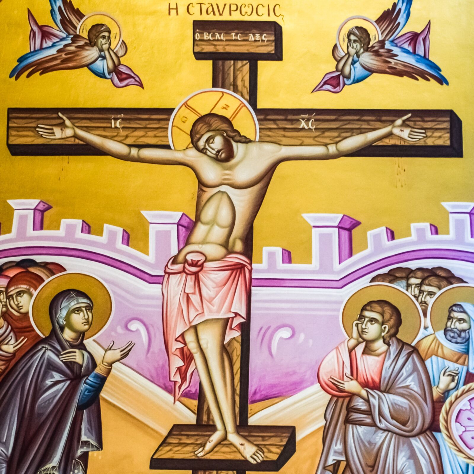 Nikon D3300 sample photo. Crucifixion of christ, iconography photography