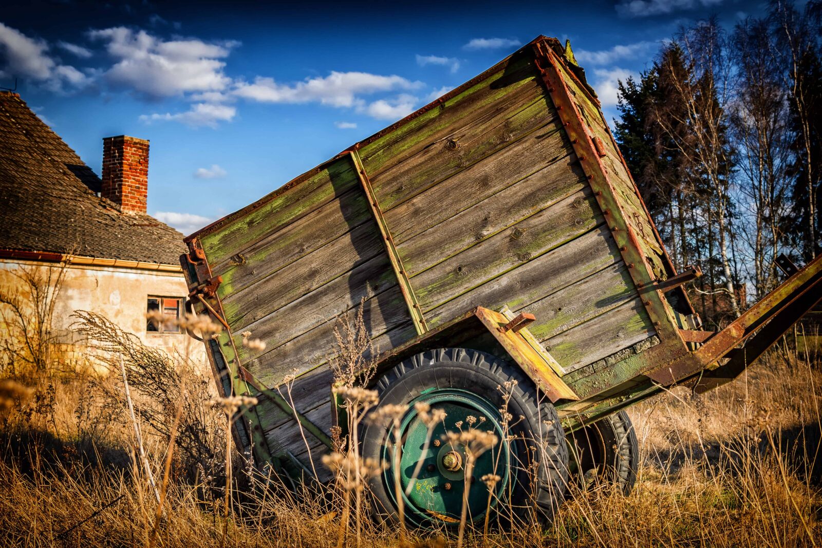 Nikon D3300 sample photo. Vehicle, old, wood, rustic photography