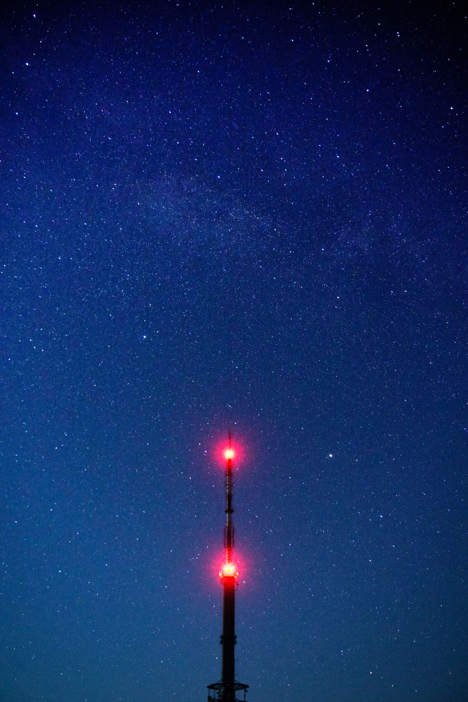 Sony a5100 sample photo. Germany, night, red, sky photography